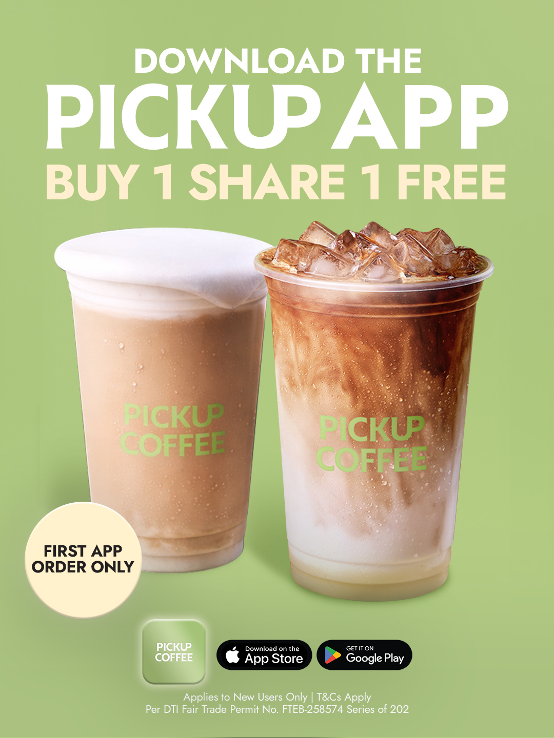 PICKUP COFFEE Facebook ad