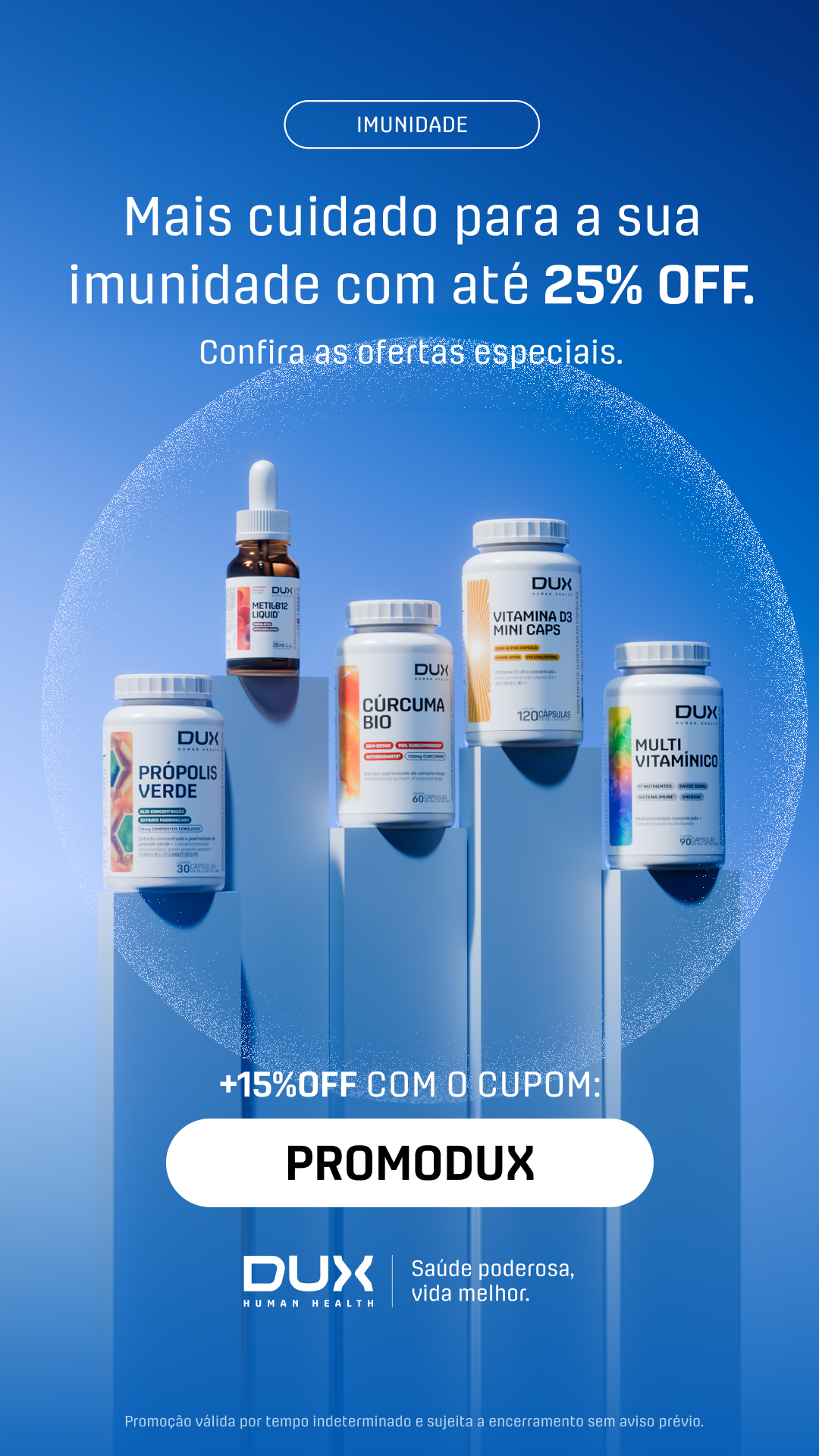 DUX Human Health Facebook ad from Jul 13, 2026