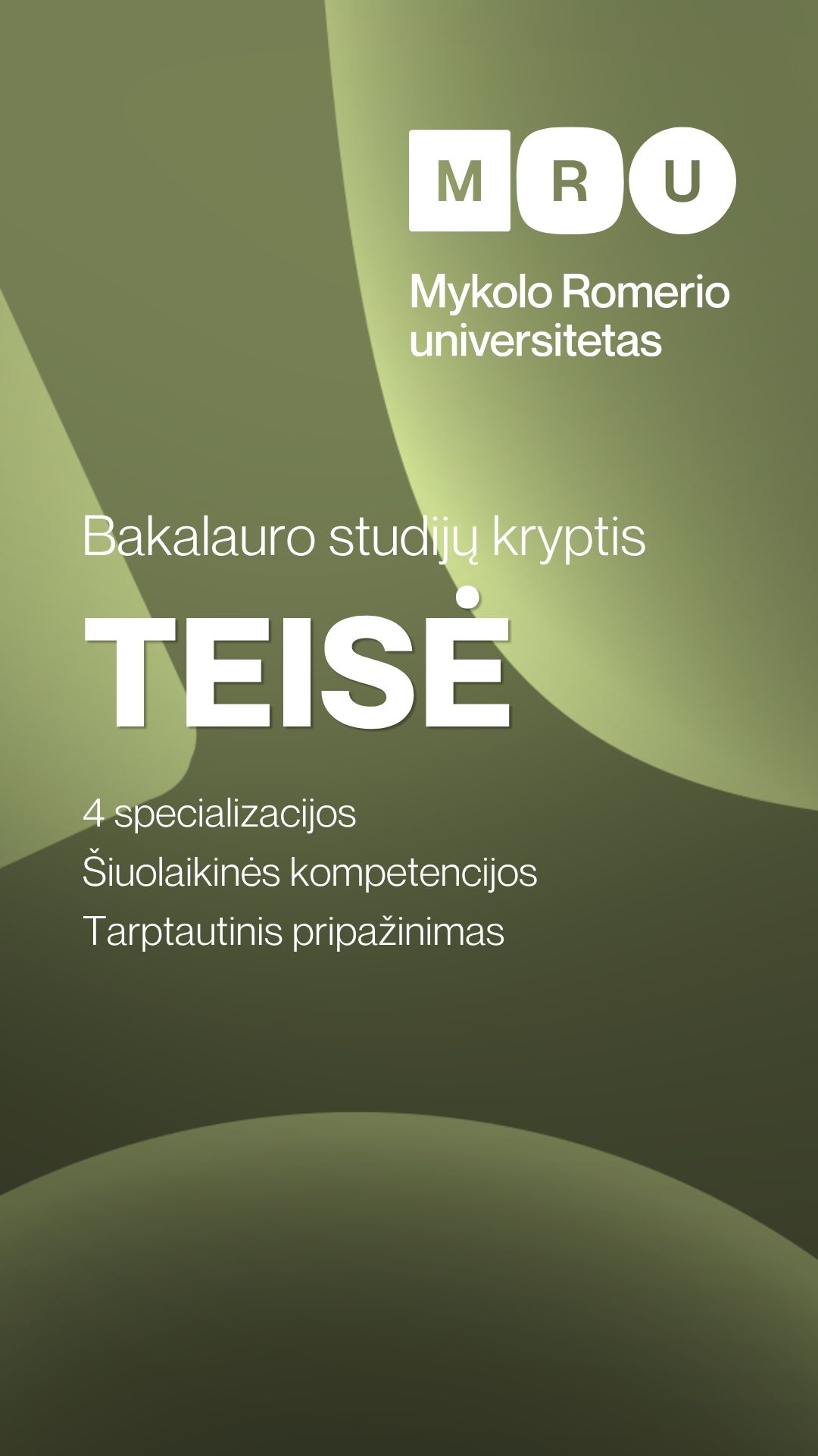 Mykolo Romerio universitetas Facebook ad from Jun 6, 2026