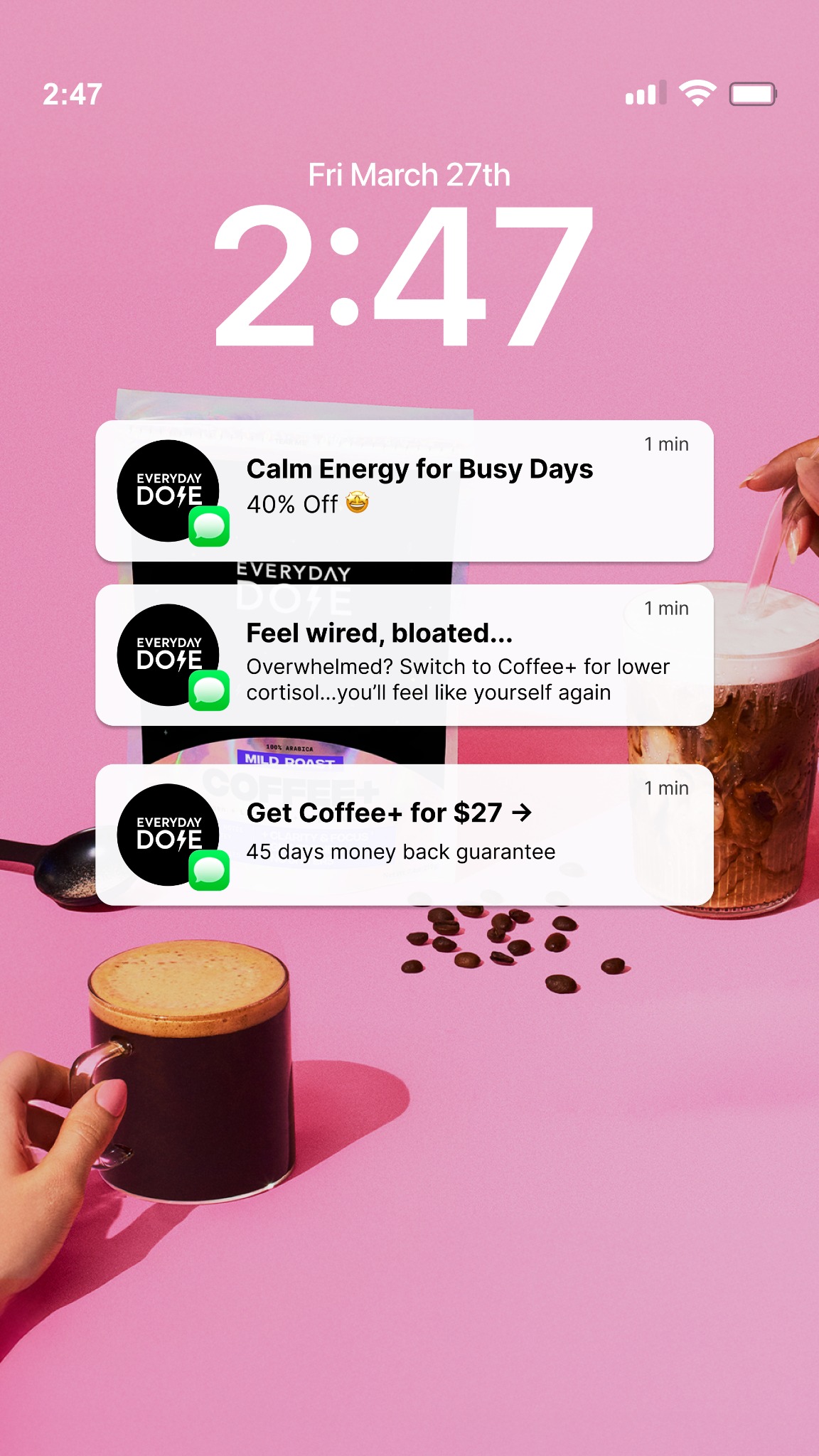 Everyday Dose Facebook ad