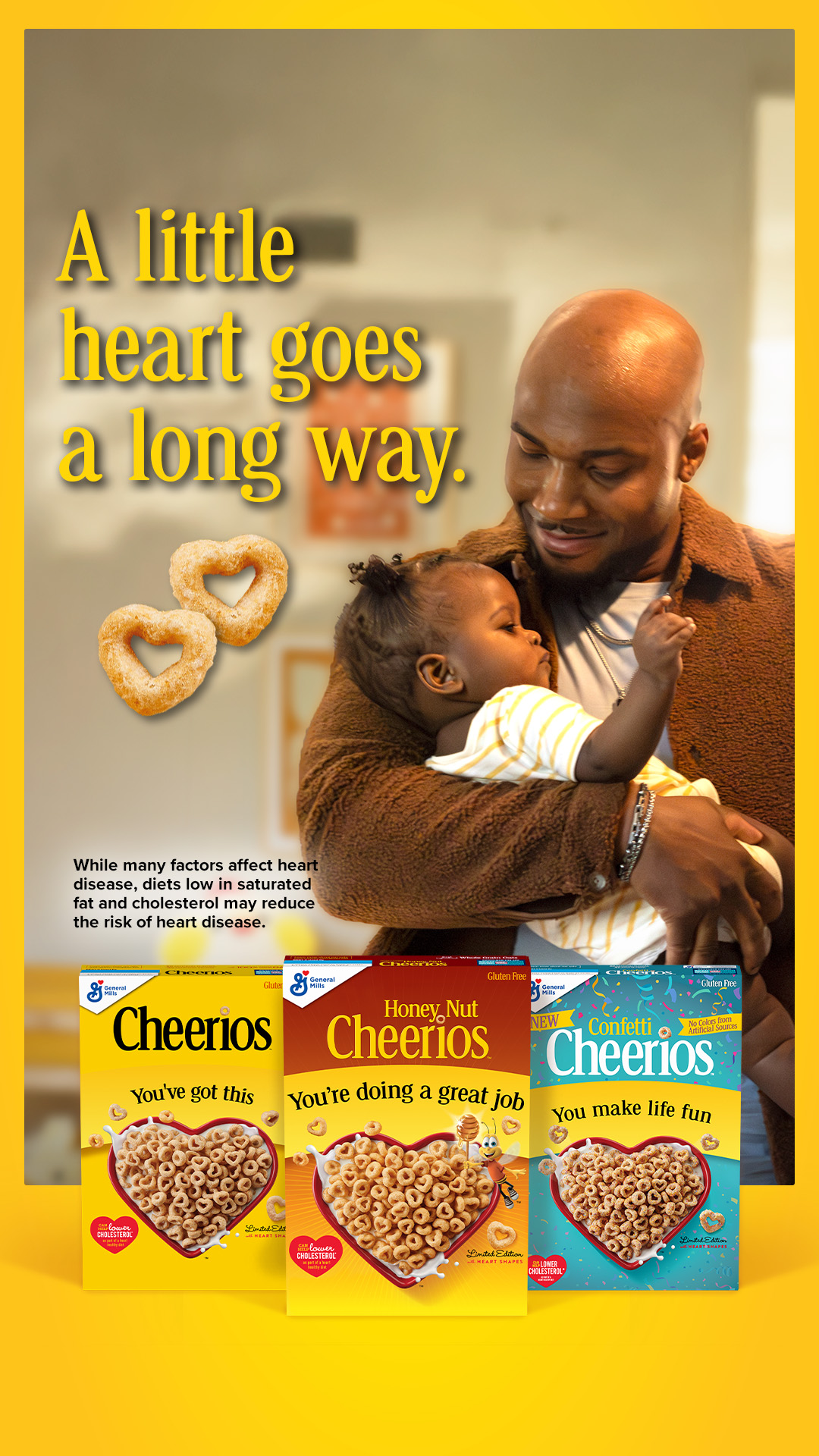 Cheerios Facebook ad