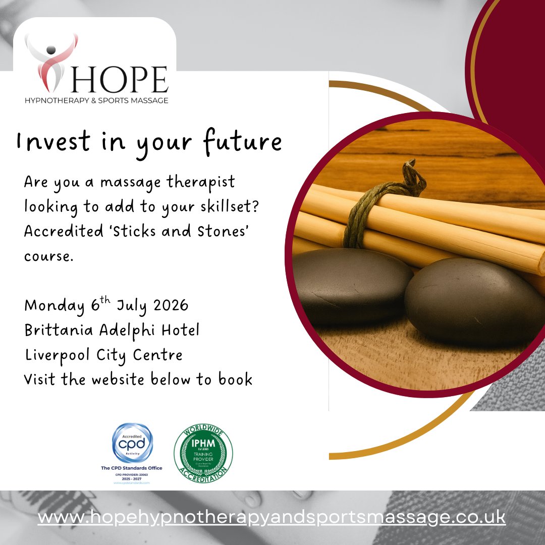 Hope Hypnotherapy and Sports Massage Facebook ad: Courses - Hope Hypnotherapy & Sports Massage