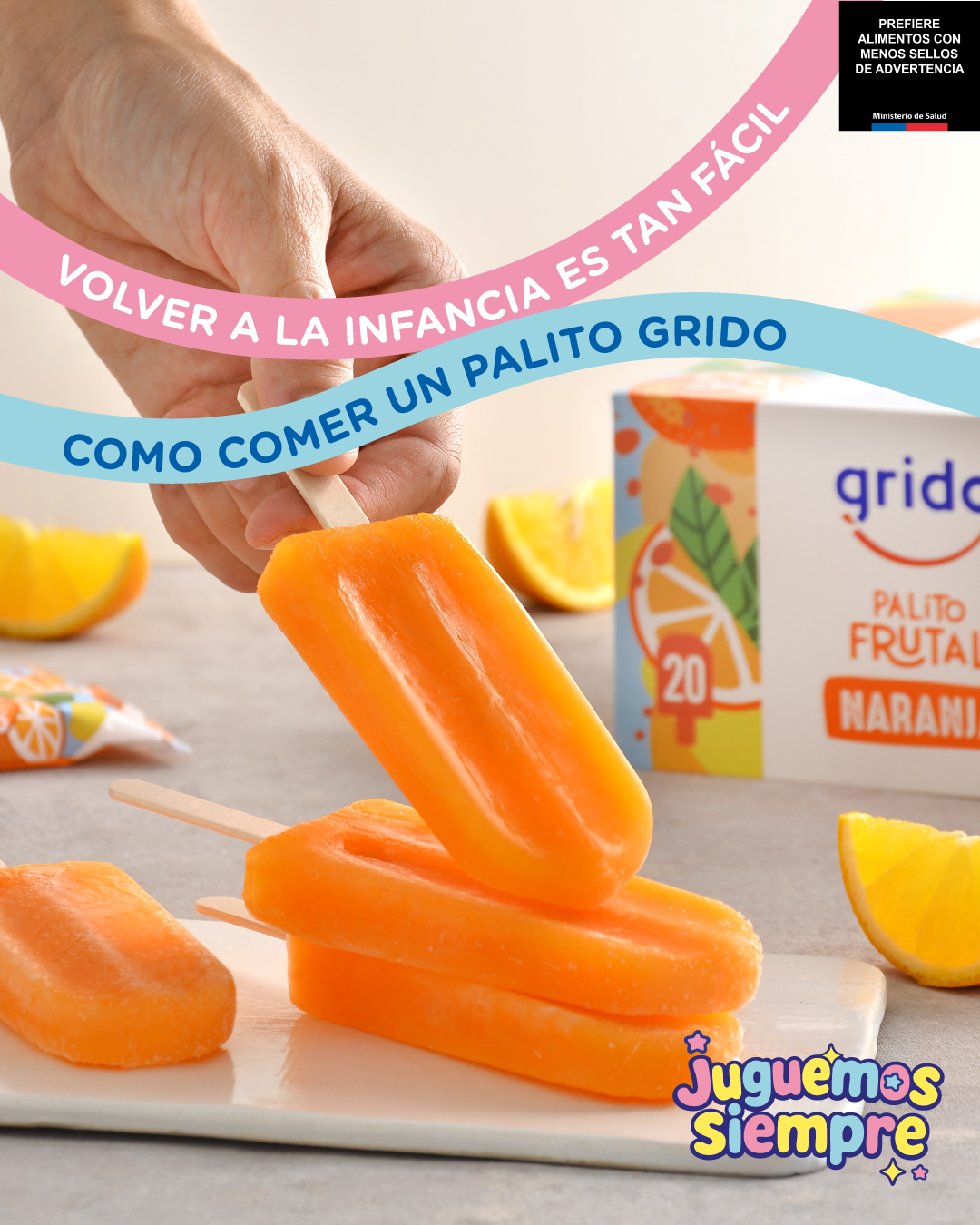 Grido Chile Facebook ad: A veces no es solo un helado…
