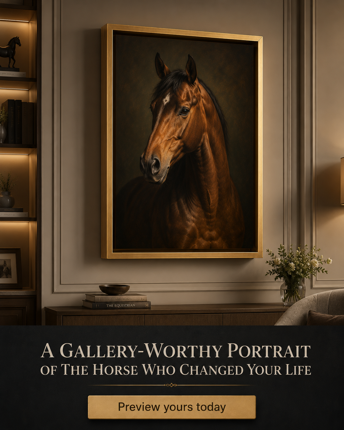 Pemberton Portraits Facebook ad: 48h Left: 33% OFF + Free Shipping