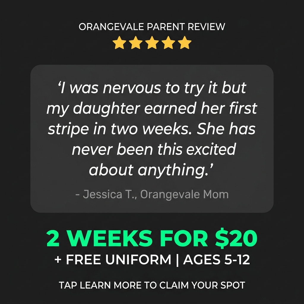 Orangevale Academy - Family Taekwondo Facebook ad