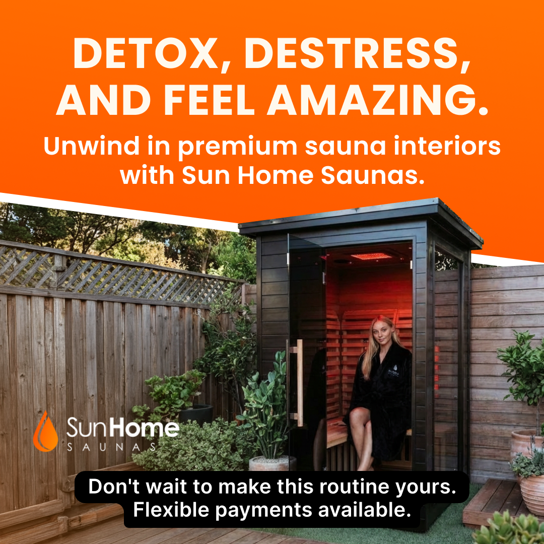 Sun Home Saunas Facebook ad