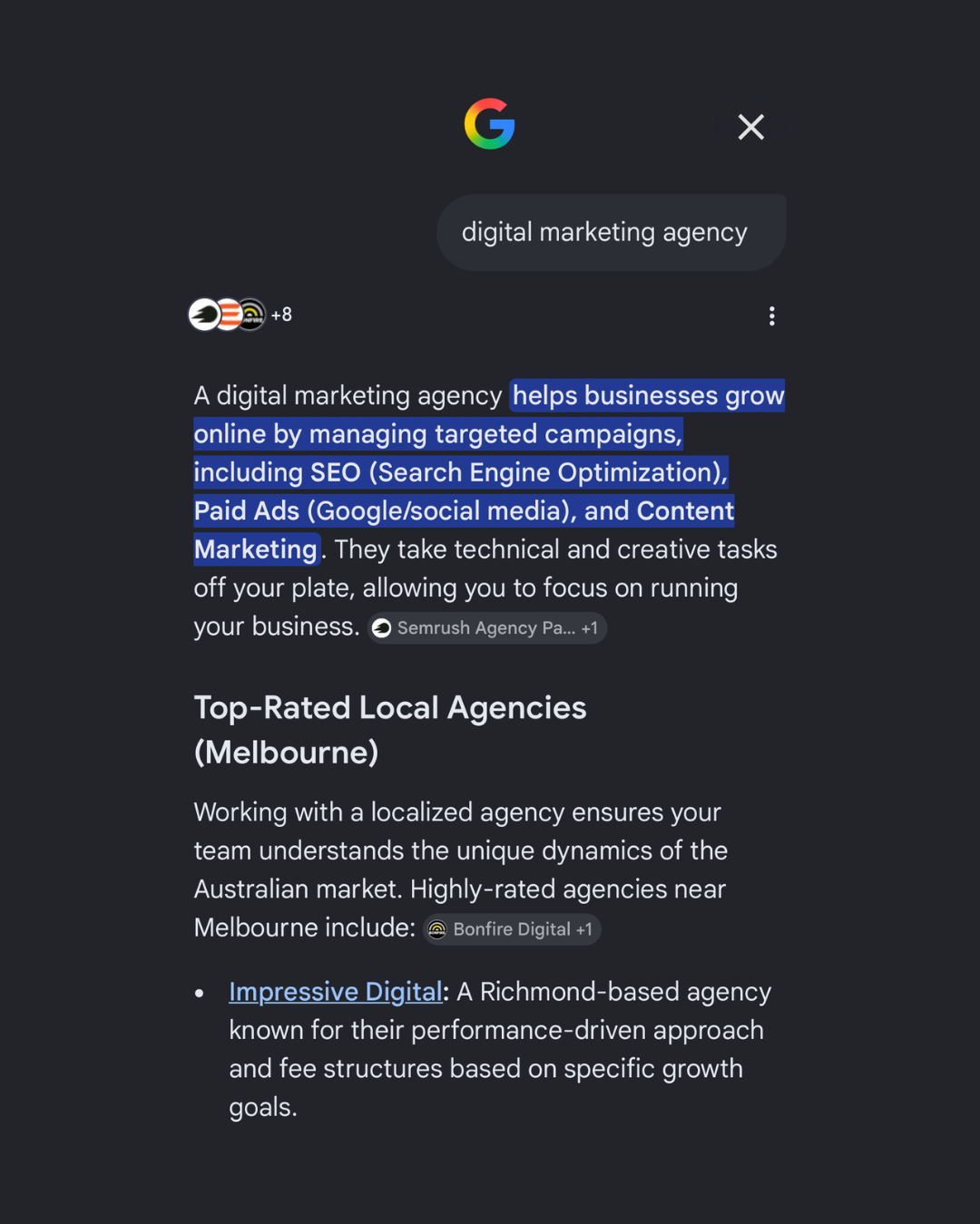 Impressive Facebook ad: Top 3% APAC | Multi Award-Winning Growth Agency.