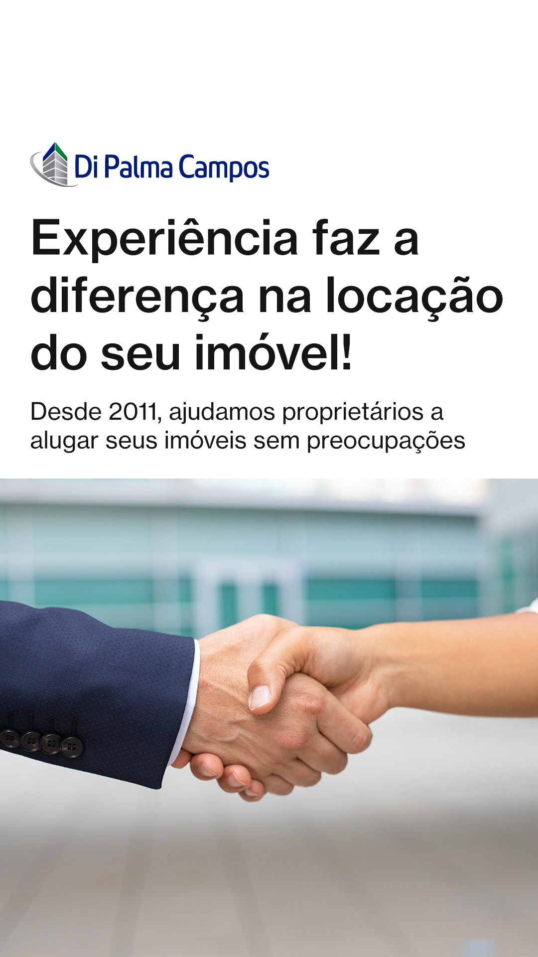 Di Palma Campos Assessoria Imobiliária Facebook ad from May 22, 2026