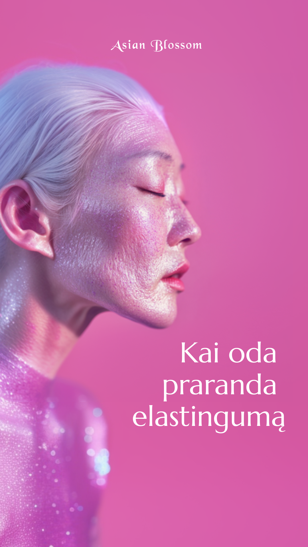 Asian Blossom korėjietiška kosmetika Facebook ad