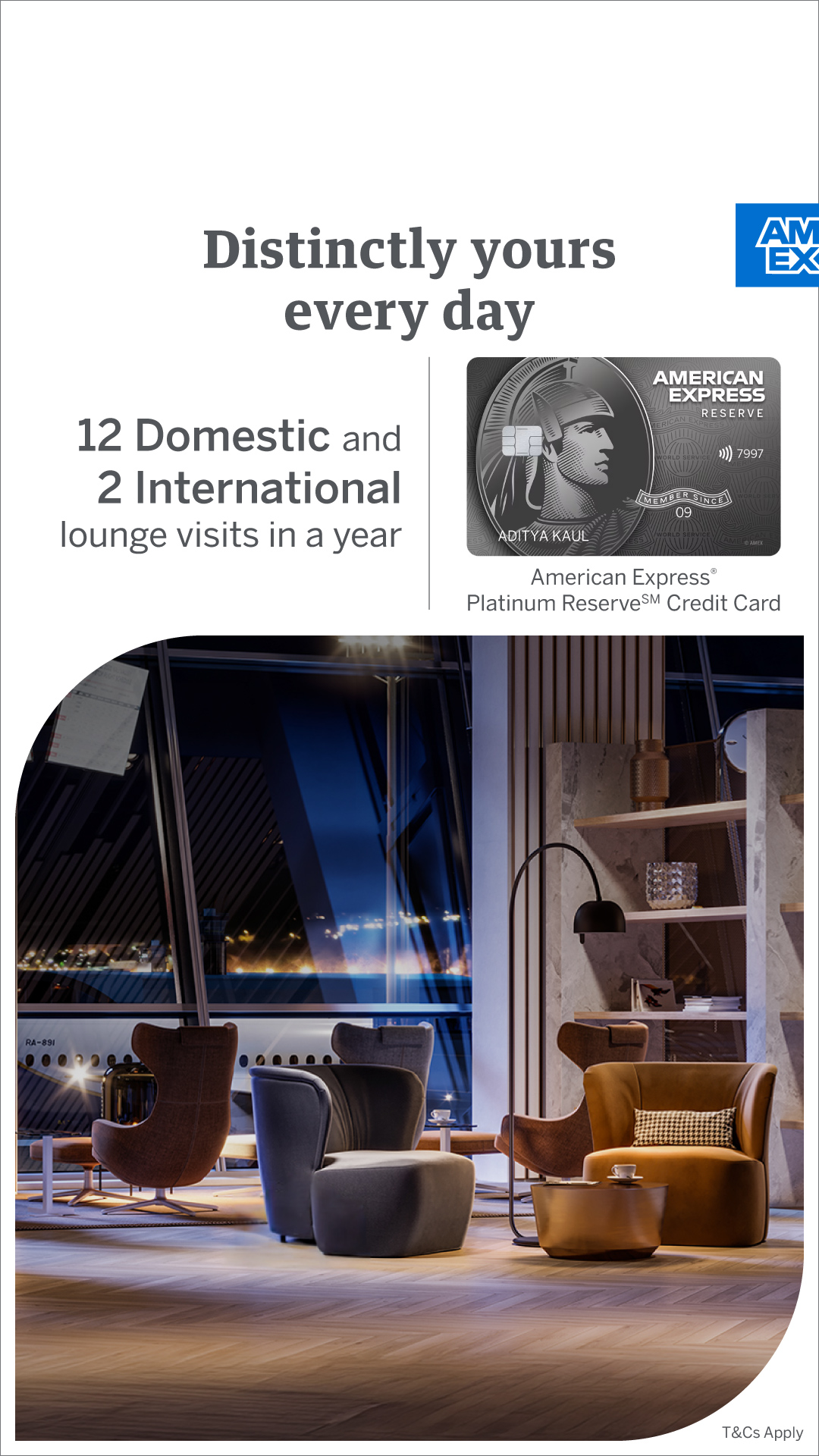 American Express Facebook ad