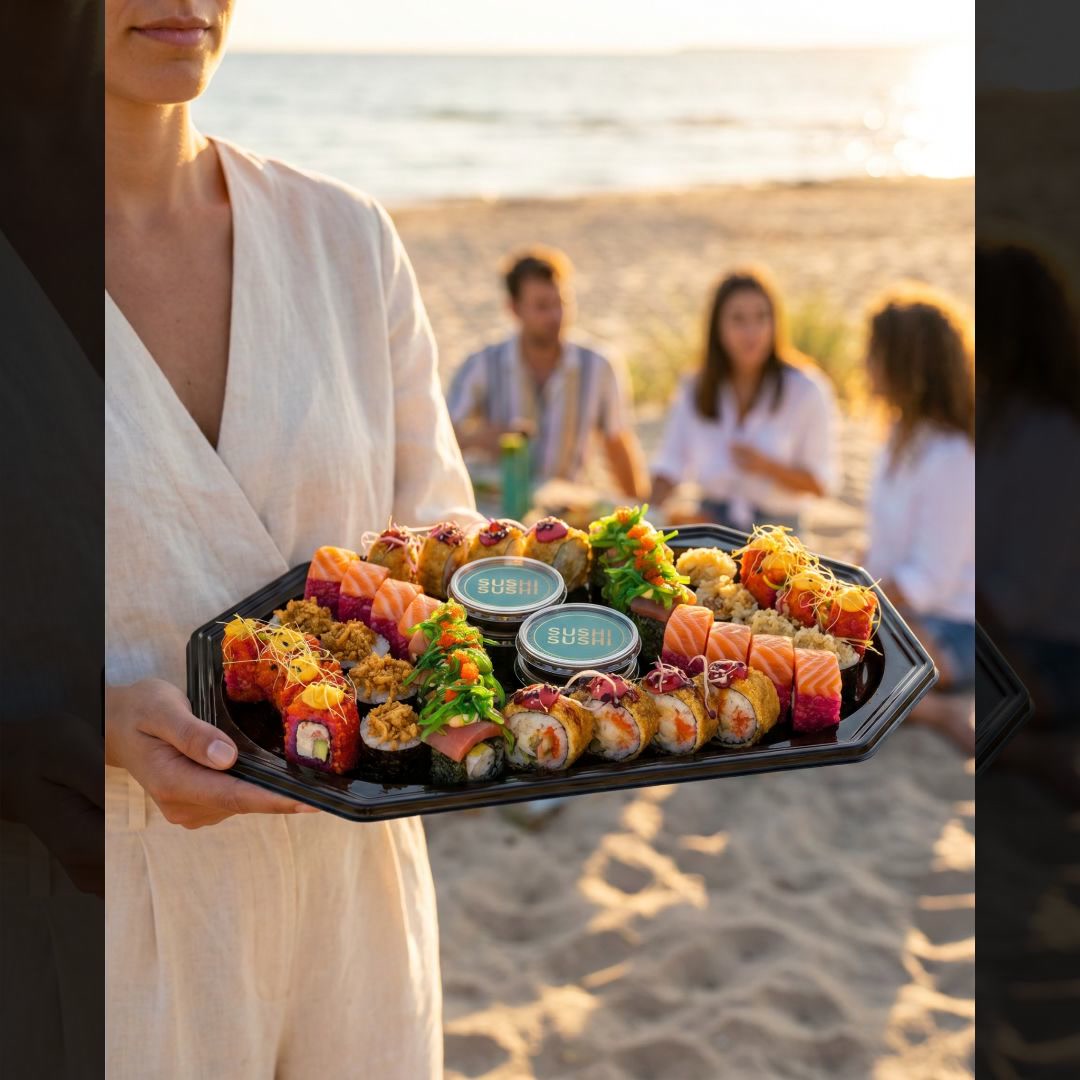 SUSHI SUSHI Kunigiškės Facebook ad: SUSHI SUSHI KUNIGIŠKĖS - sushi bei karšti sushi…