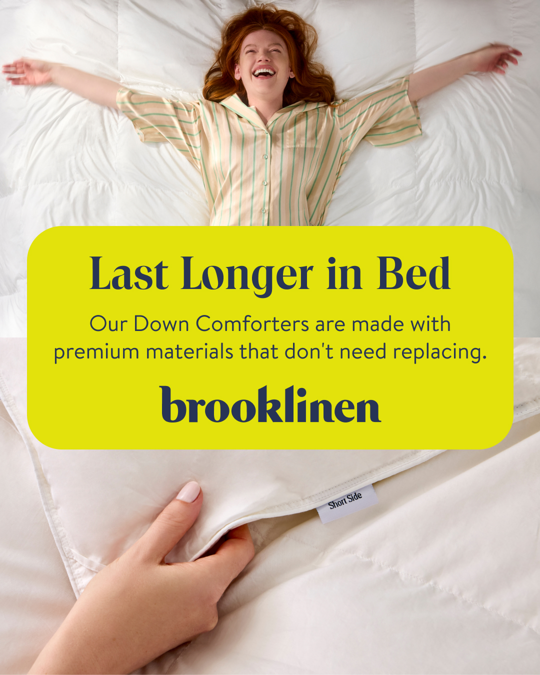 Brooklinen Facebook ad