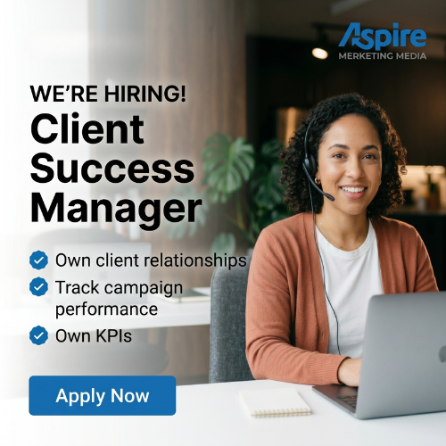 Aspire Media Marketing Facebook ad from May 29, 2026