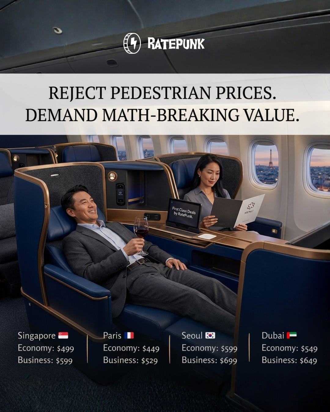 RatePunk Facebook ad