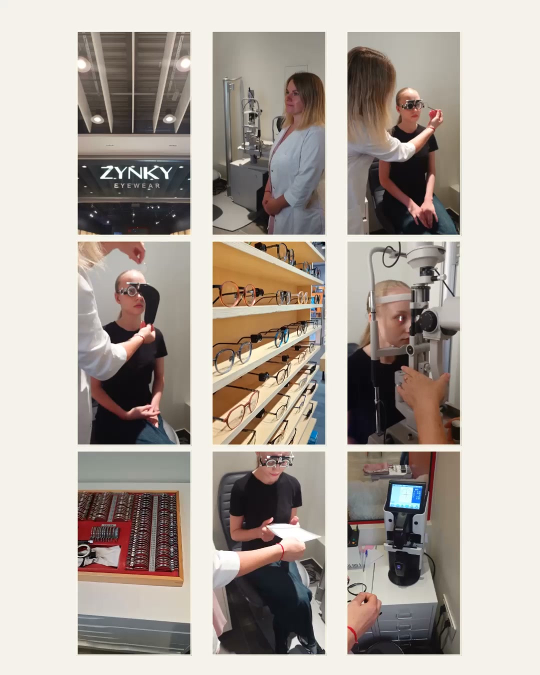 Zynky optika Facebook ad: Registracija į regėjimo patikrą ZYNKY optikoje Vilniuje