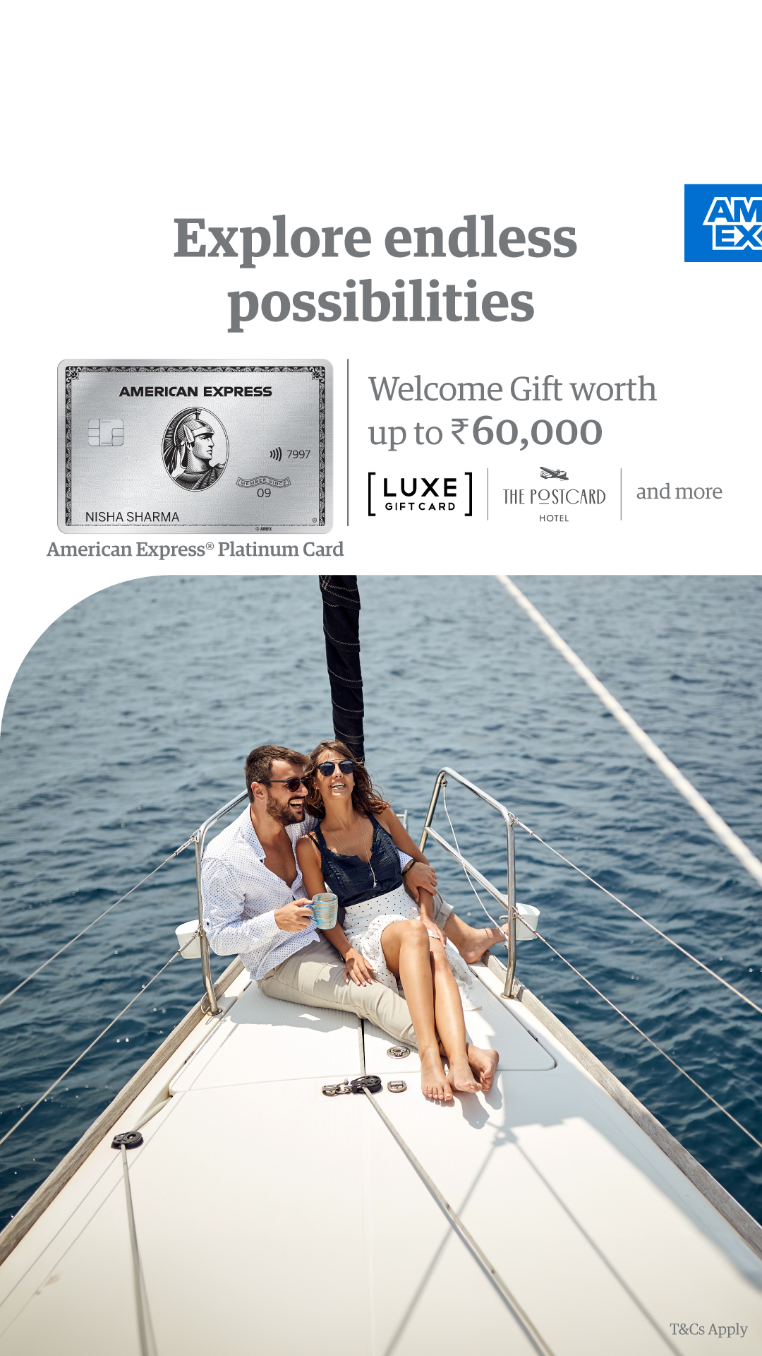 American Express Facebook ad