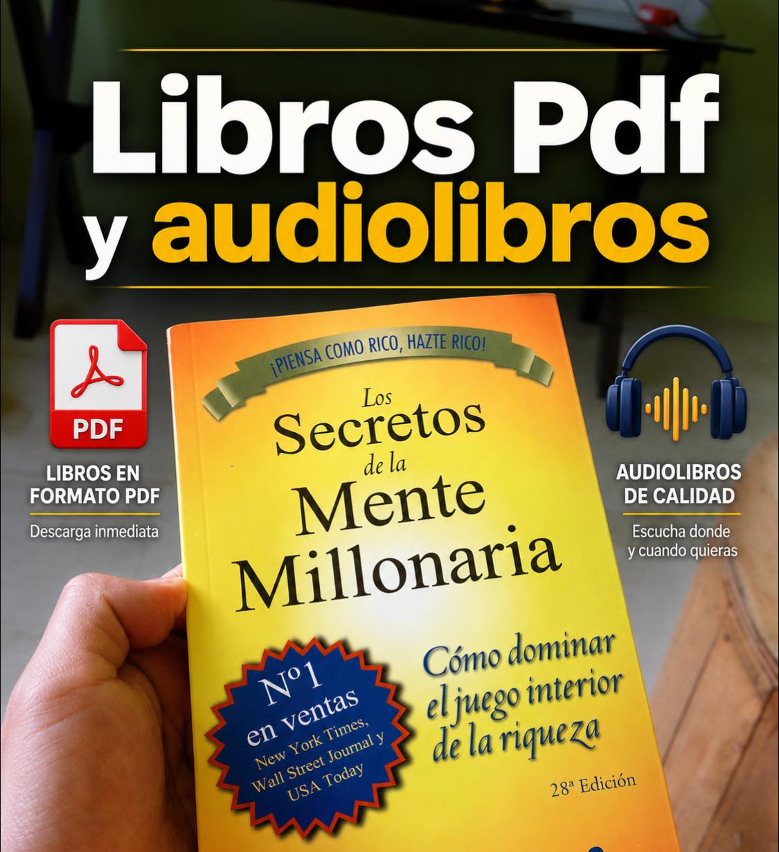 XferaDigital Facebook ad: $99 MX 5,000 LIBROS PDF Y 300 AUDIOLIBROS…
