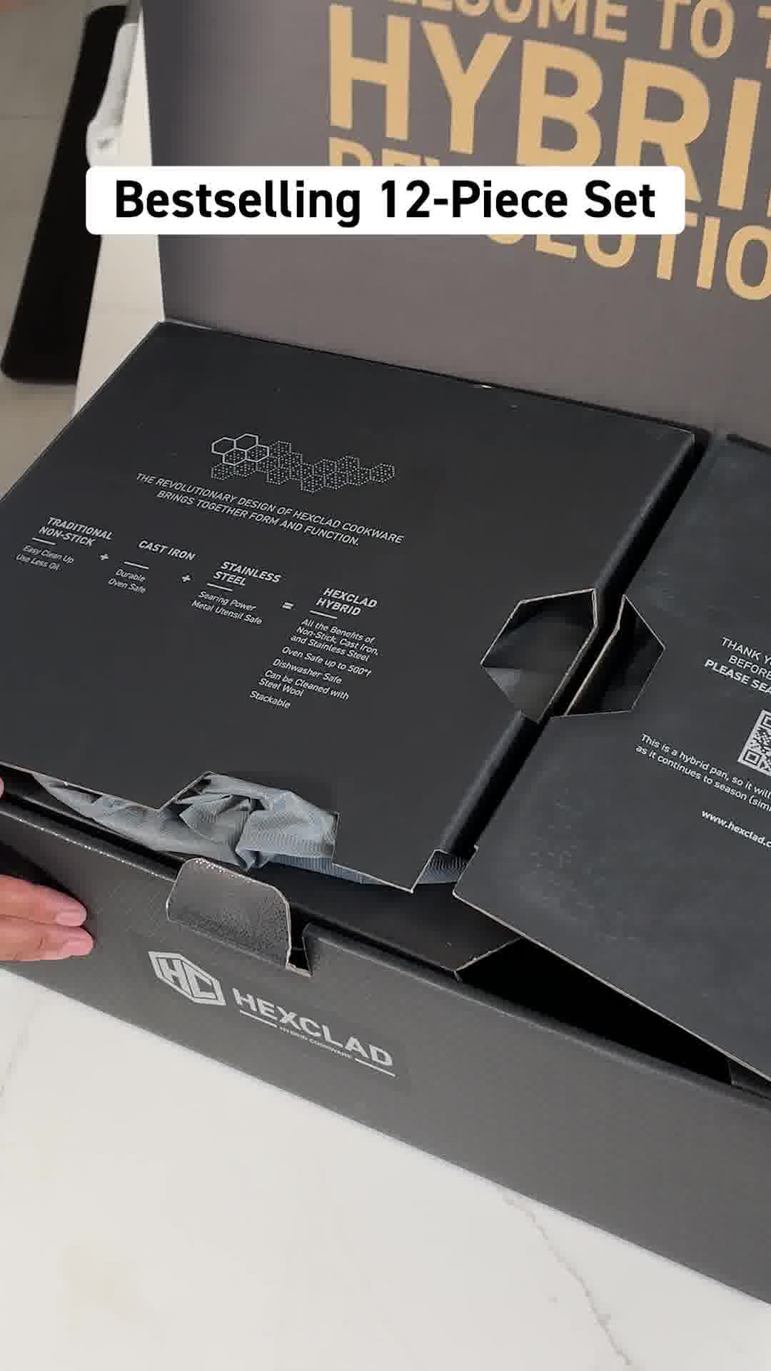 HexClad Facebook ad: Cookware Designed For Life