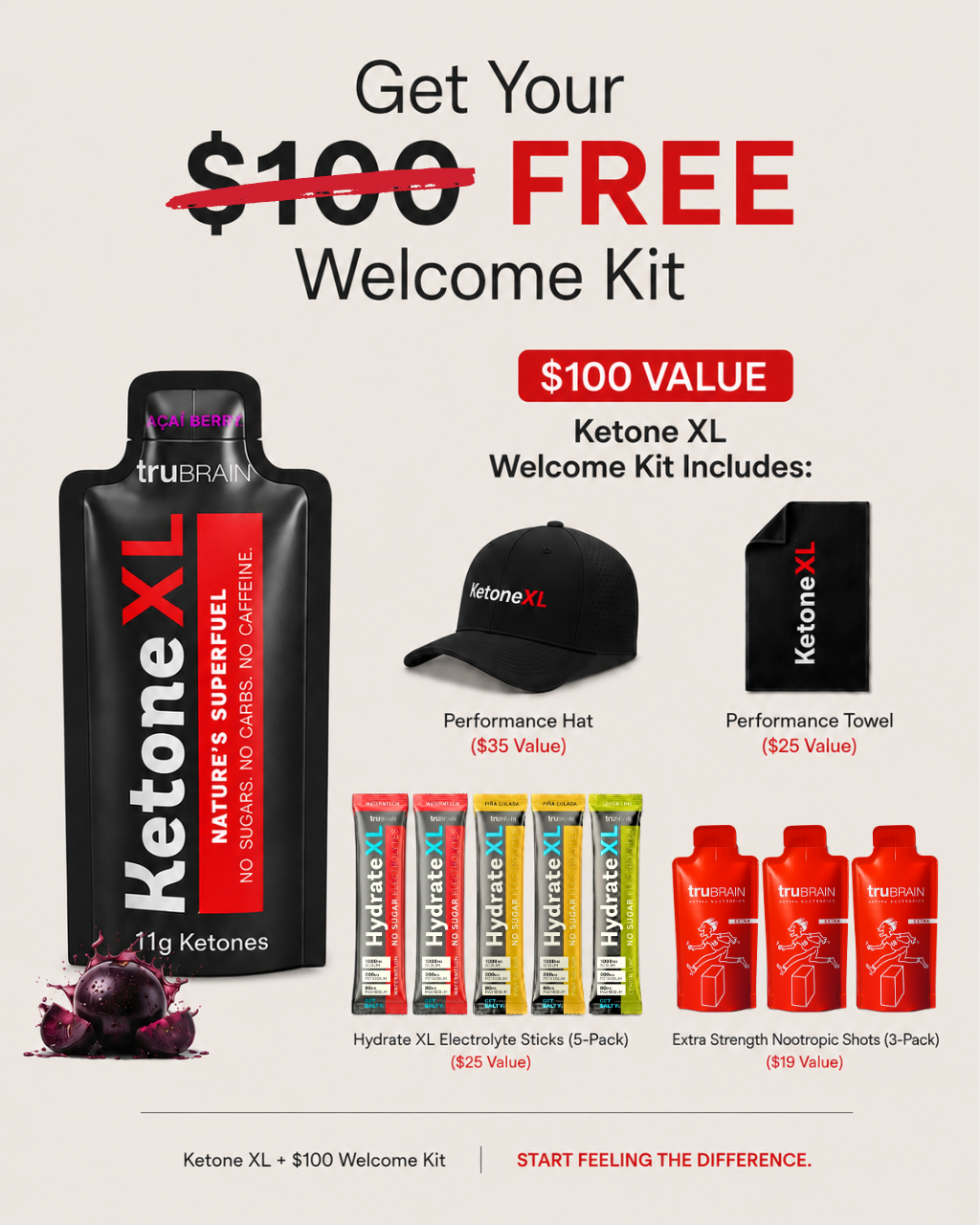 Ketone XL Facebook ad