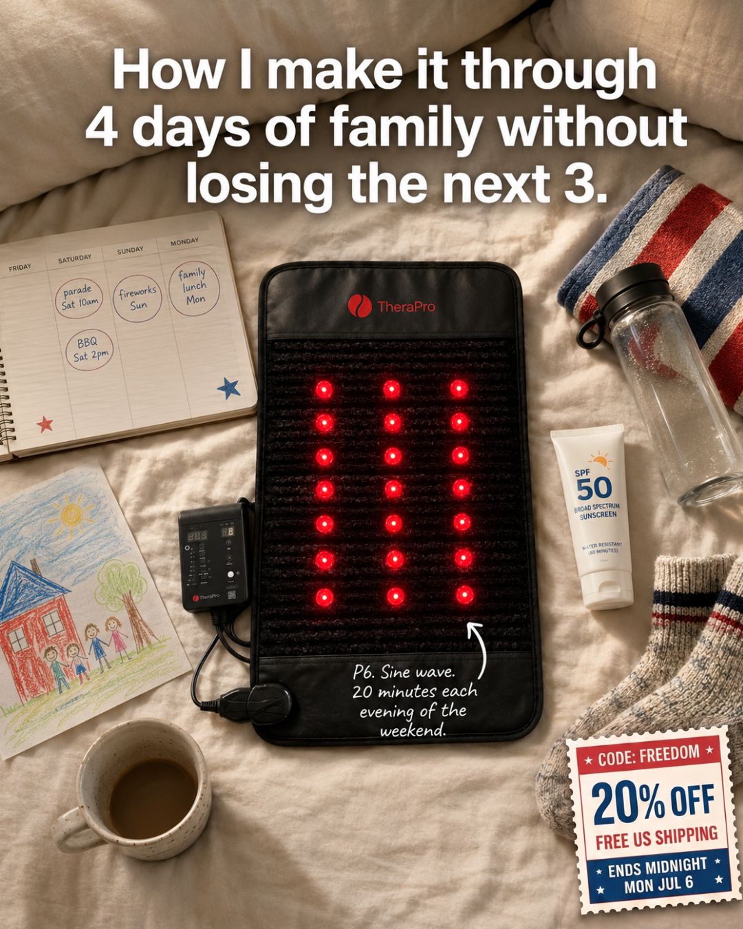 Therasage Facebook ad