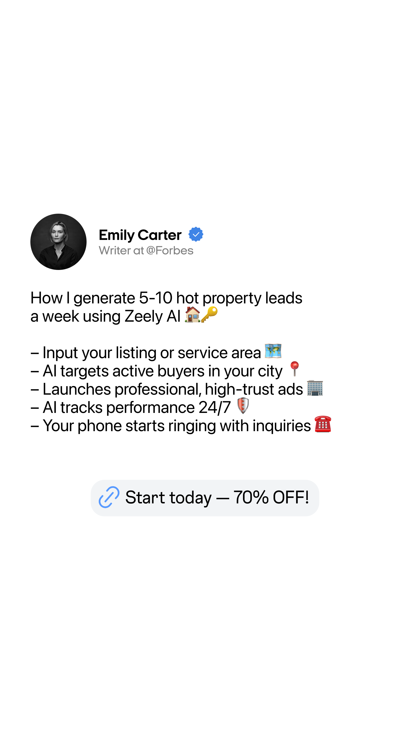 Zeely Facebook ad
