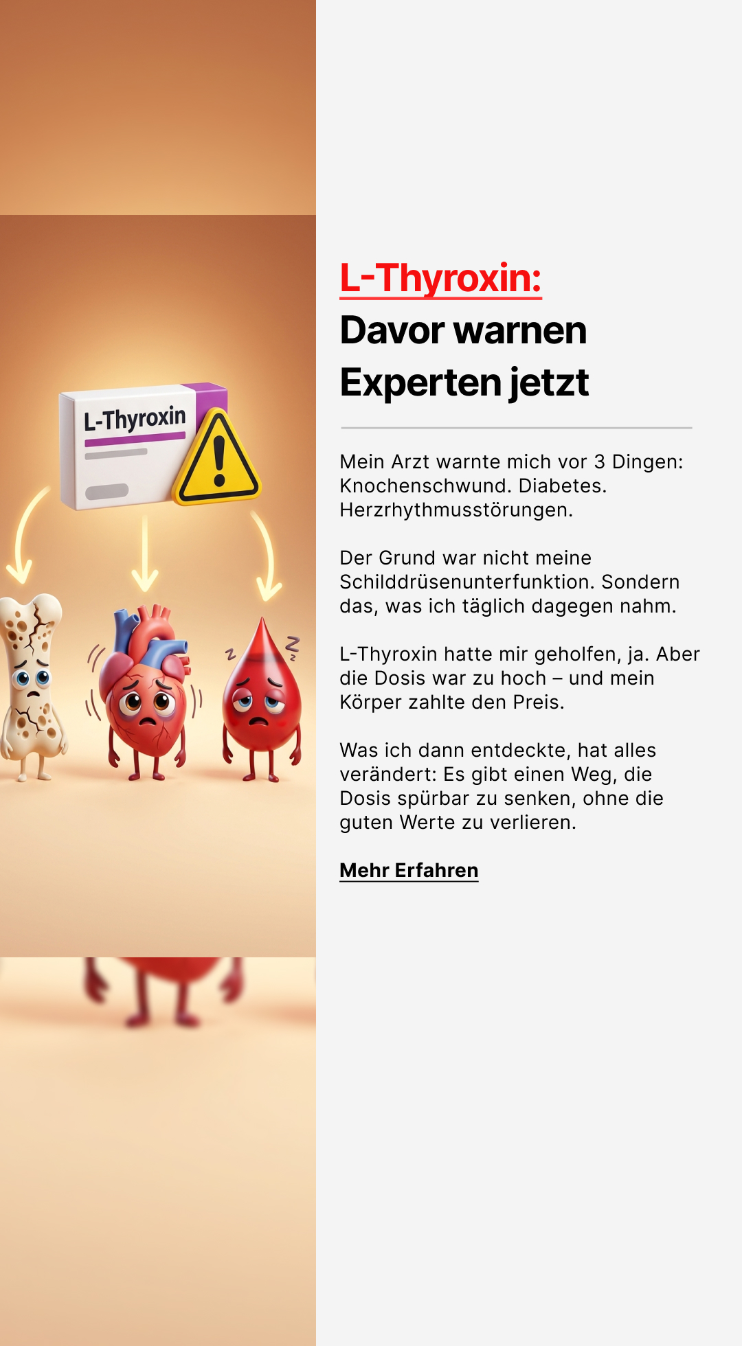 Mission Schilddrüse Facebook ad