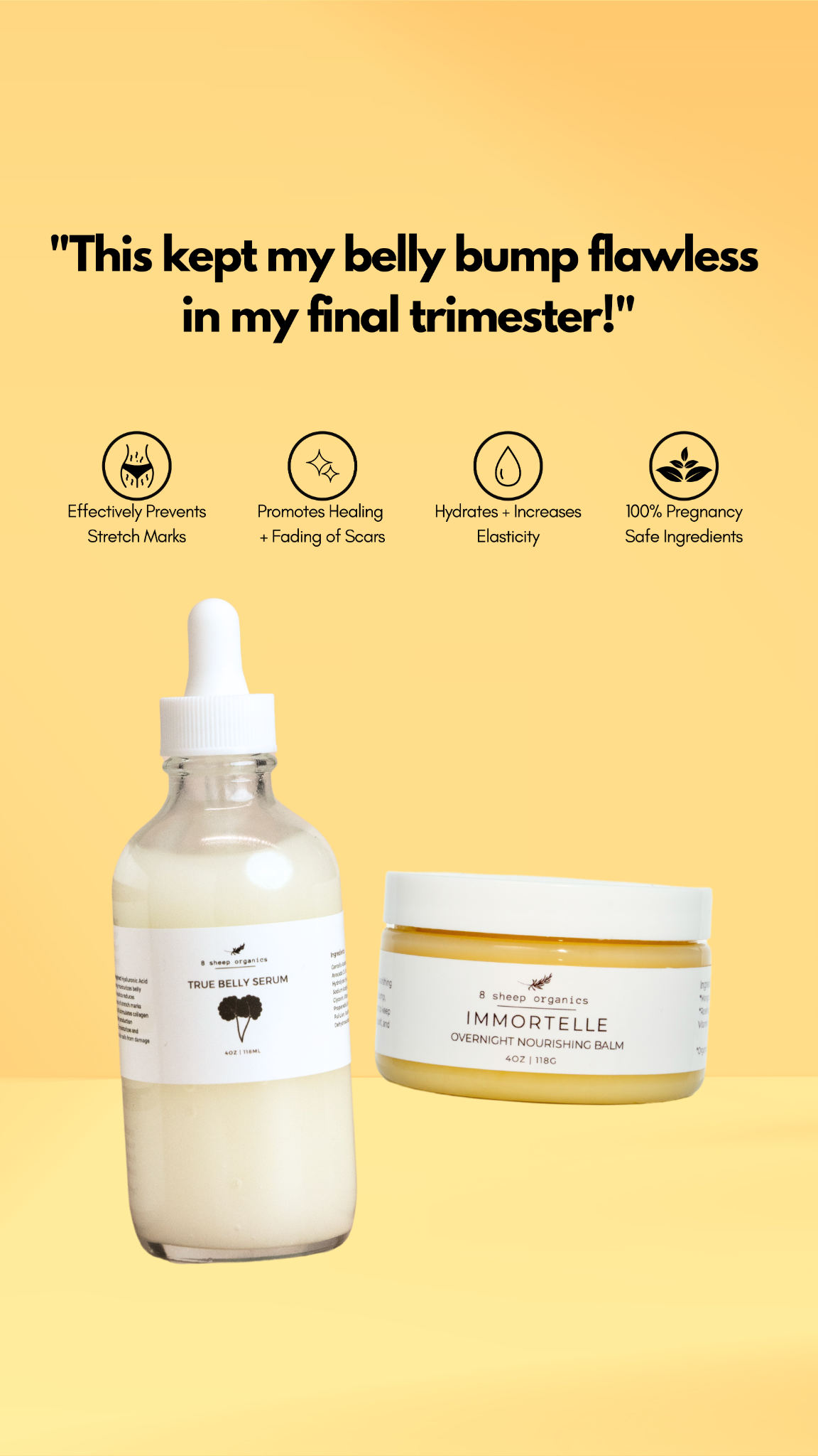 8 Sheep Organics Facebook ad