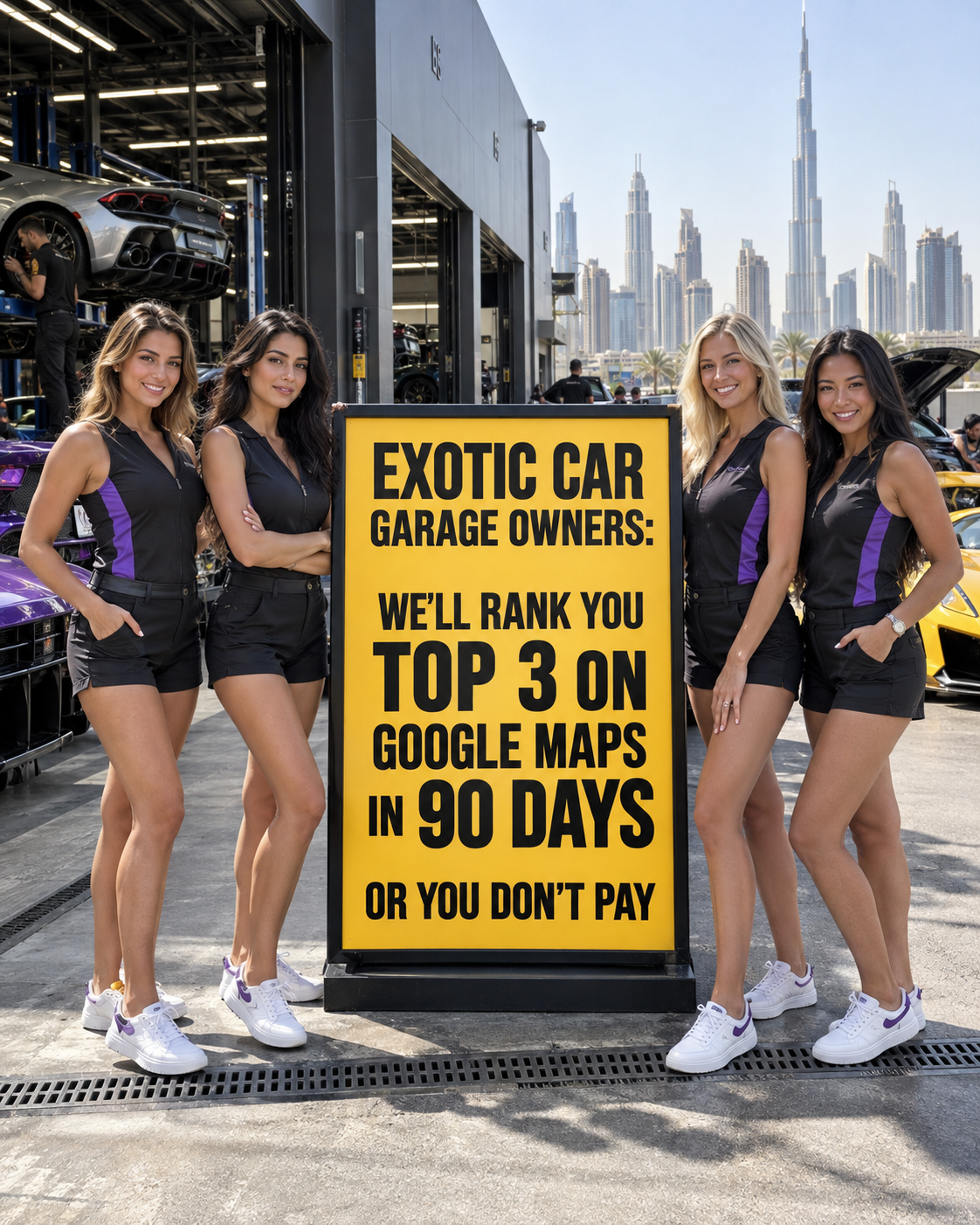 Manvi Media Facebook ad: Top 3 on Google Maps in 90 Days, Guaranteed