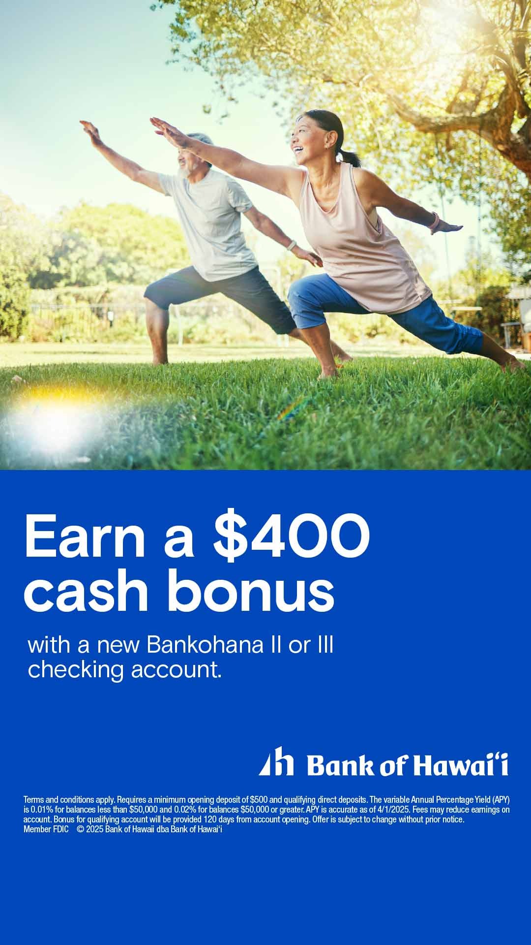 Bank of Hawaii Facebook ad