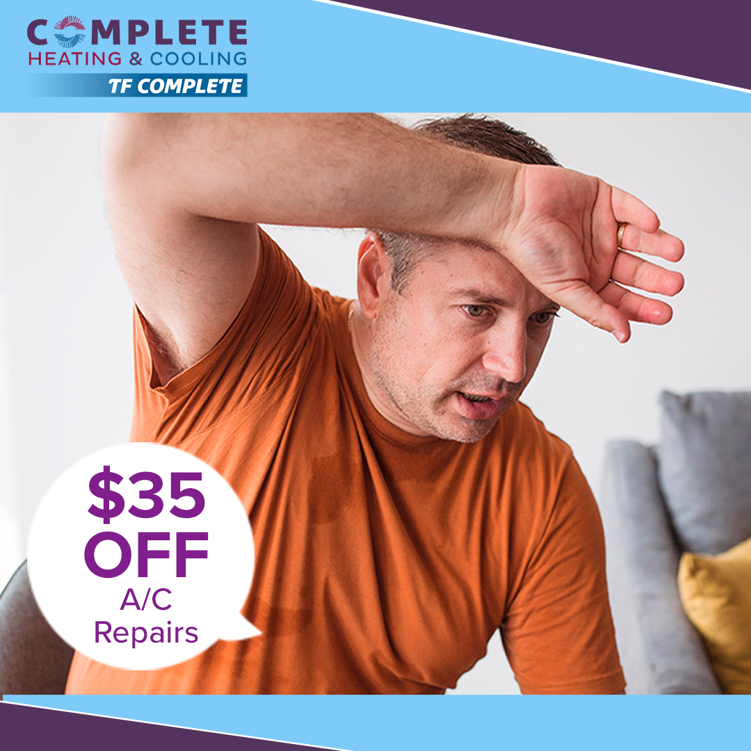 TF Complete Heating & Cooling Facebook ad