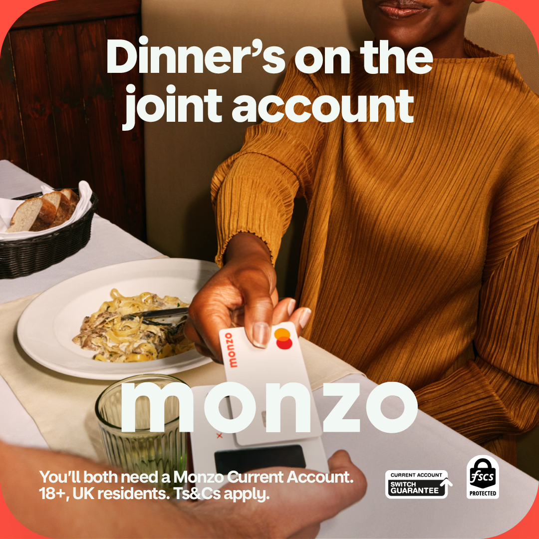 Monzo Facebook ad
