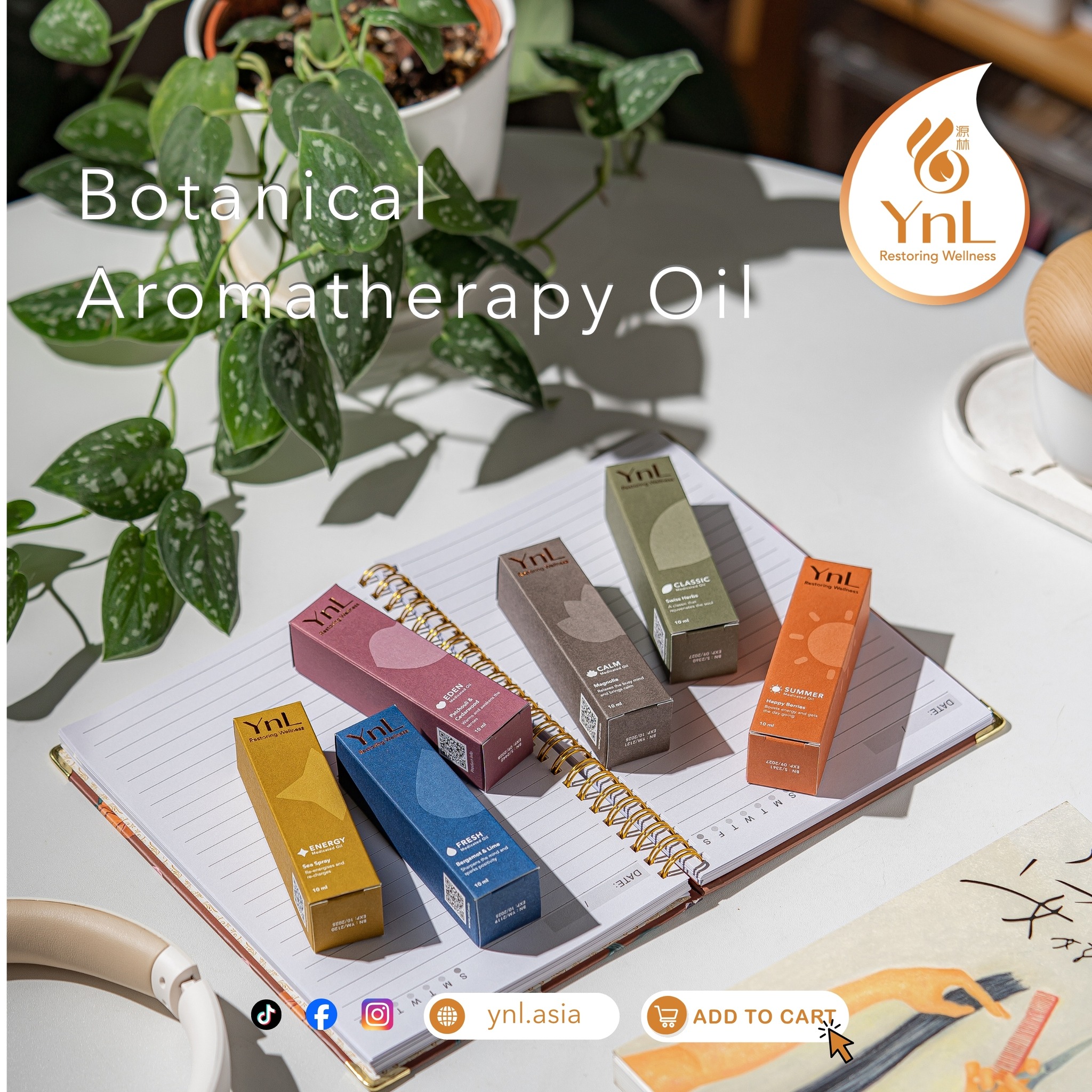 YnL Facebook ad: Find the Perfect YnL Scent for Every Moment