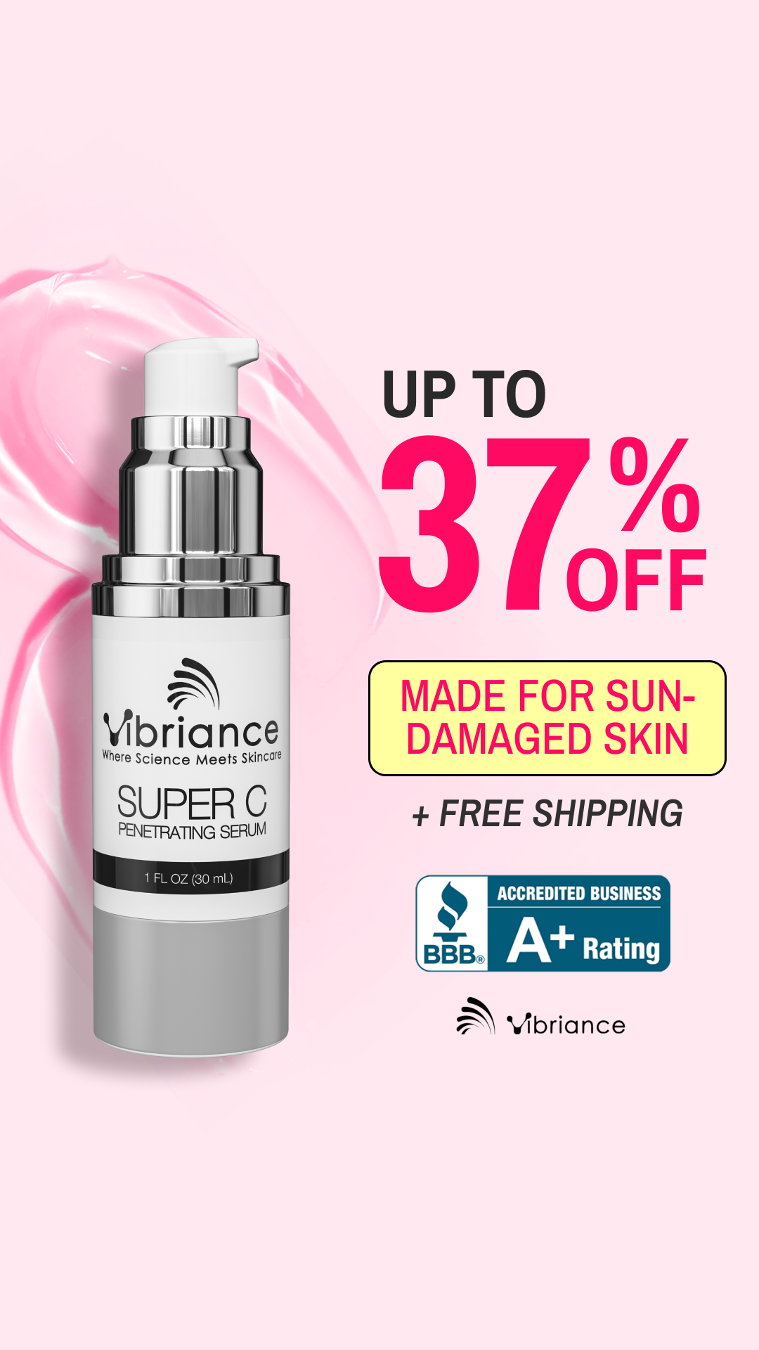 Vibriance Facebook ad: How Older Women Take Care of Their Skin. (in 2026)