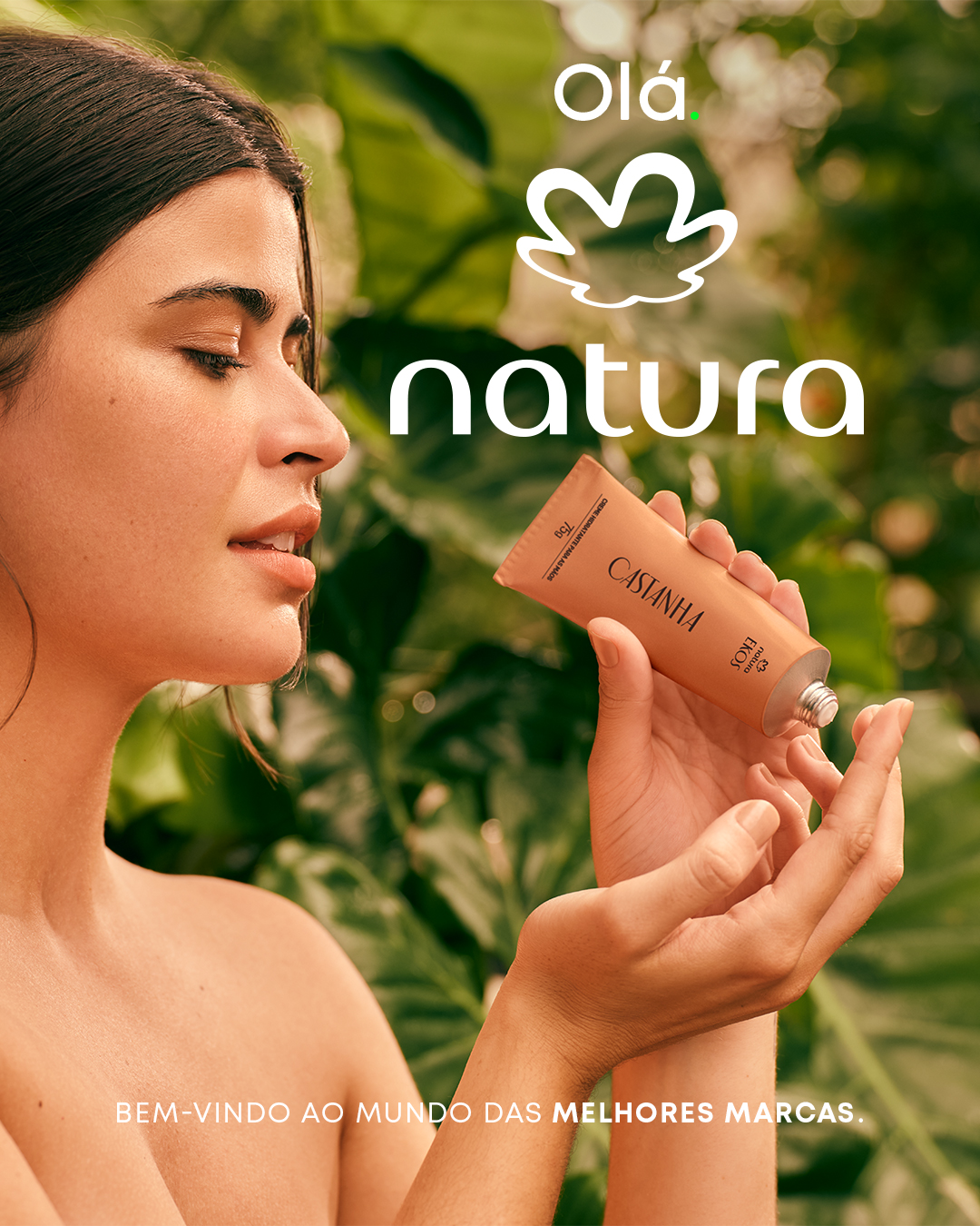 Falabella Facebook ad: Natura llegó a Falabella.