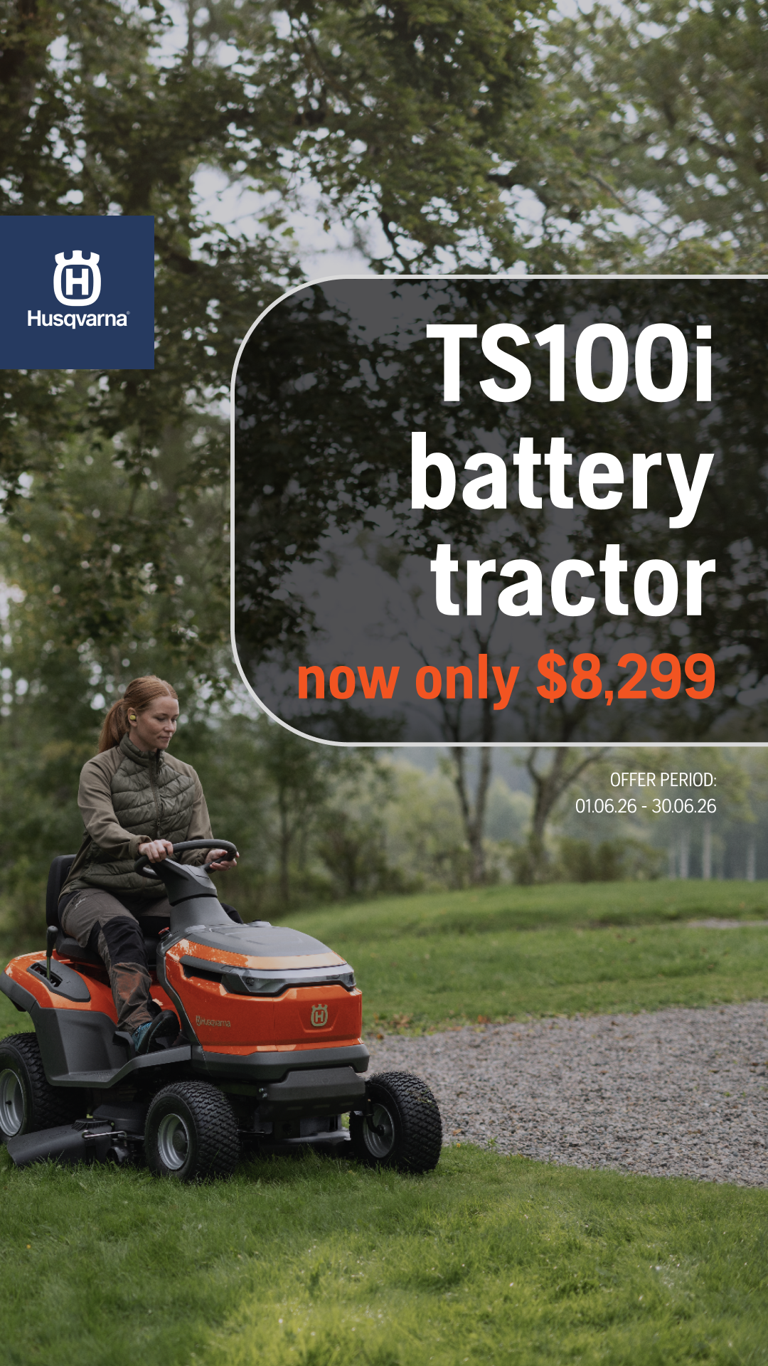 Husqvarna Facebook ad