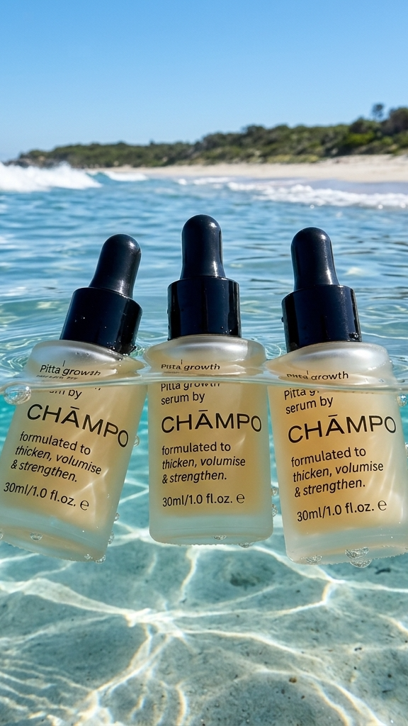 Chāmpo Haircare Facebook ad