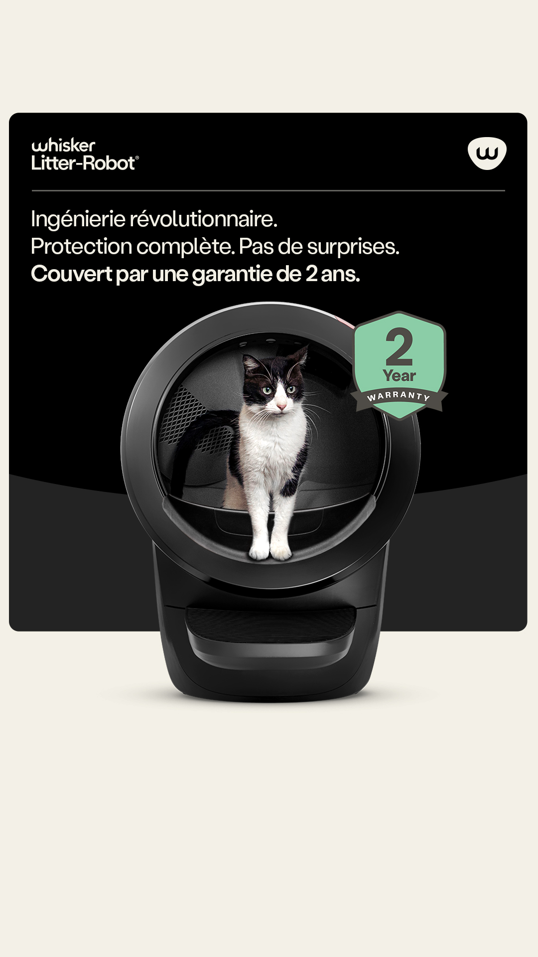 Litter-Robot by Whisker Facebook ad