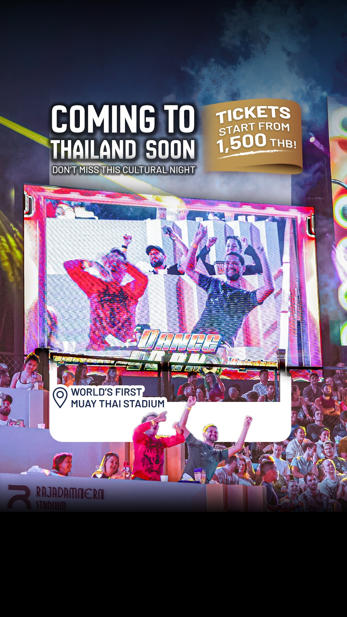 Rajadamnern Stadium เวทีราชดำเนิน Facebook ad