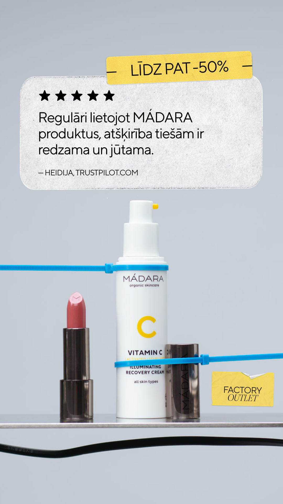 Mádara Organic Skincare Facebook ad