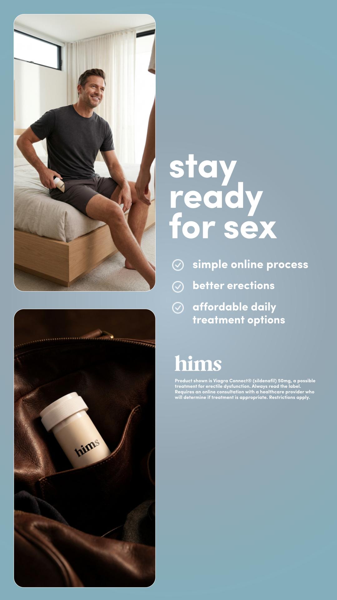 hims Facebook ad