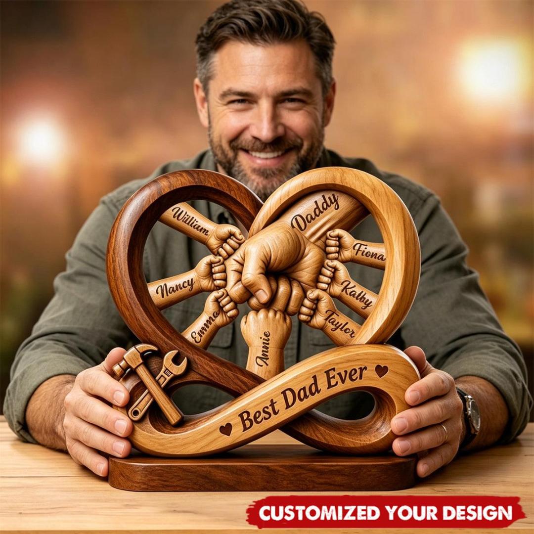 Soufeel Present Facebook ad: The Ultimate Personalized Gift Dad Will Cherish Forever