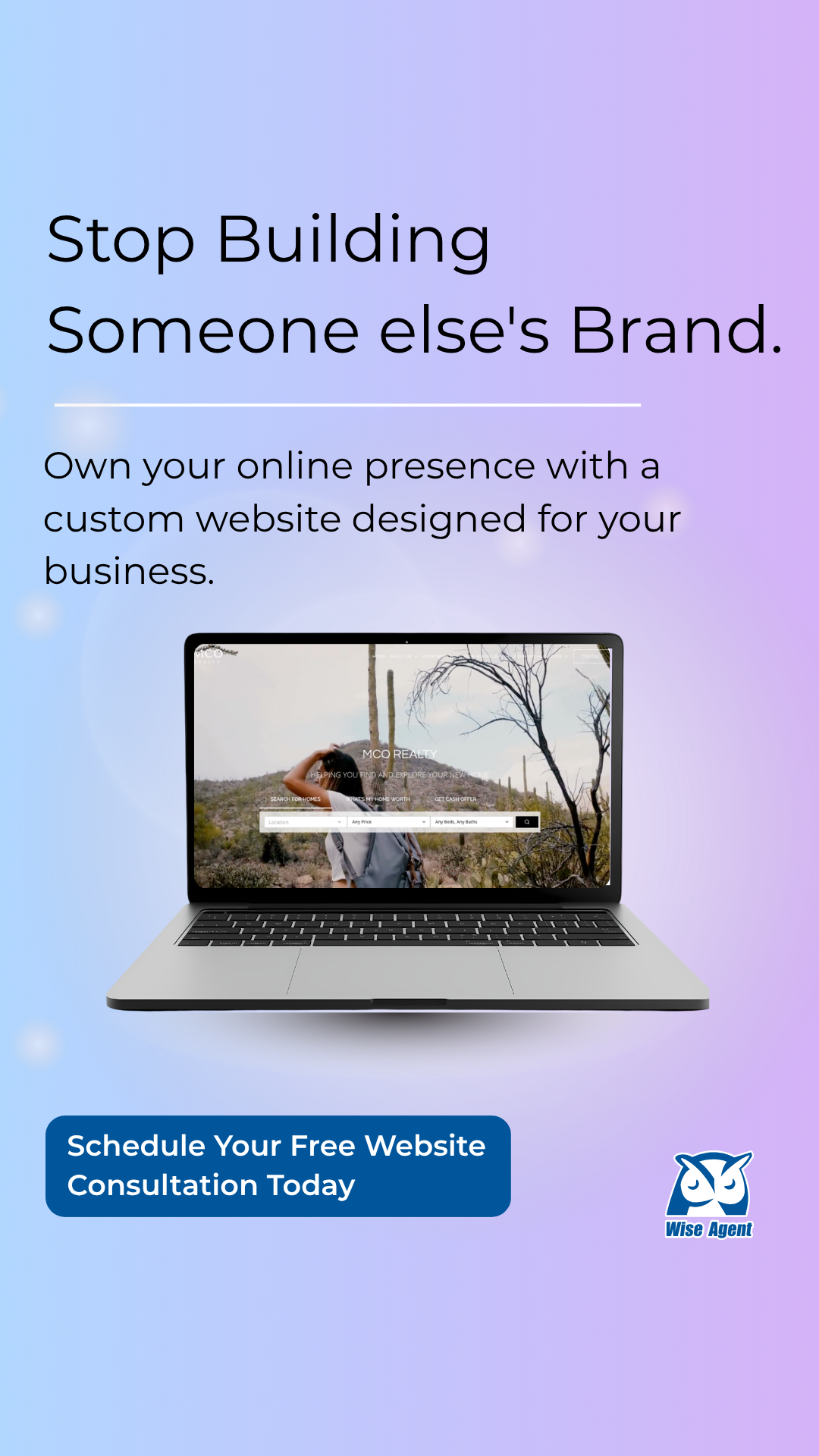 Wise Agent Facebook ad from Jun 8, 2026