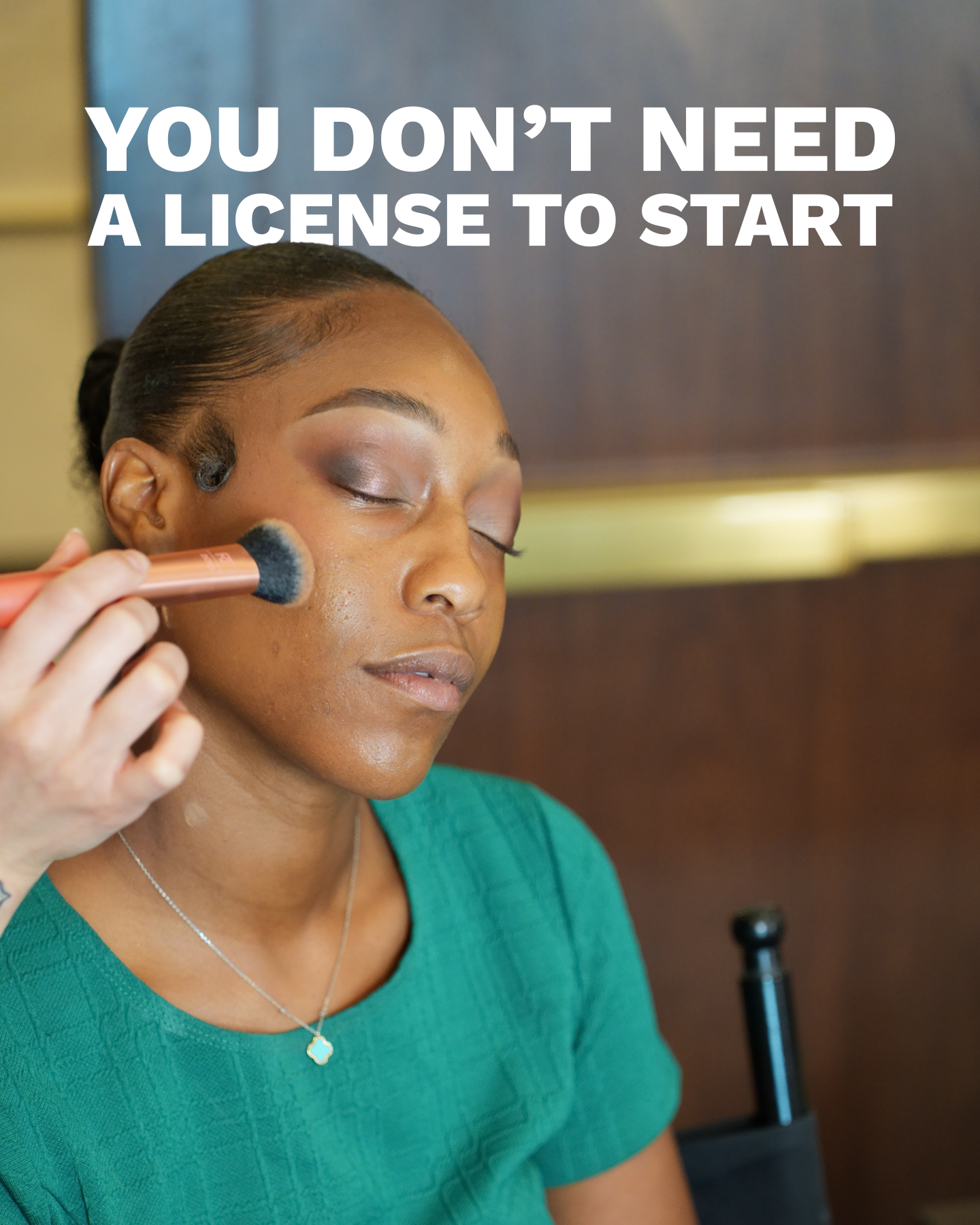 Glam Sophisticated Makeup Academy Facebook ad