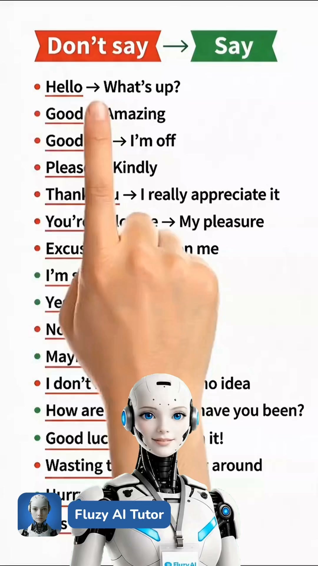 Fluzy: Speak English AI Facebook ad from Sep 7, 2026
