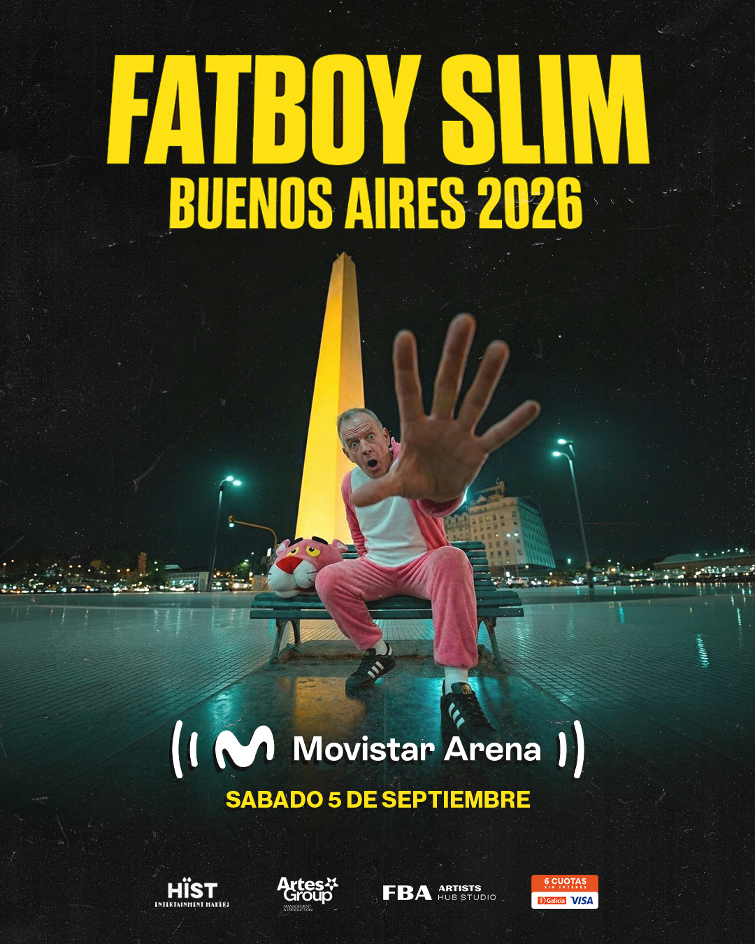 HÏST Entertainment Makers Facebook ad: Fatboy Slim en Argentina: Tickets a la venta…