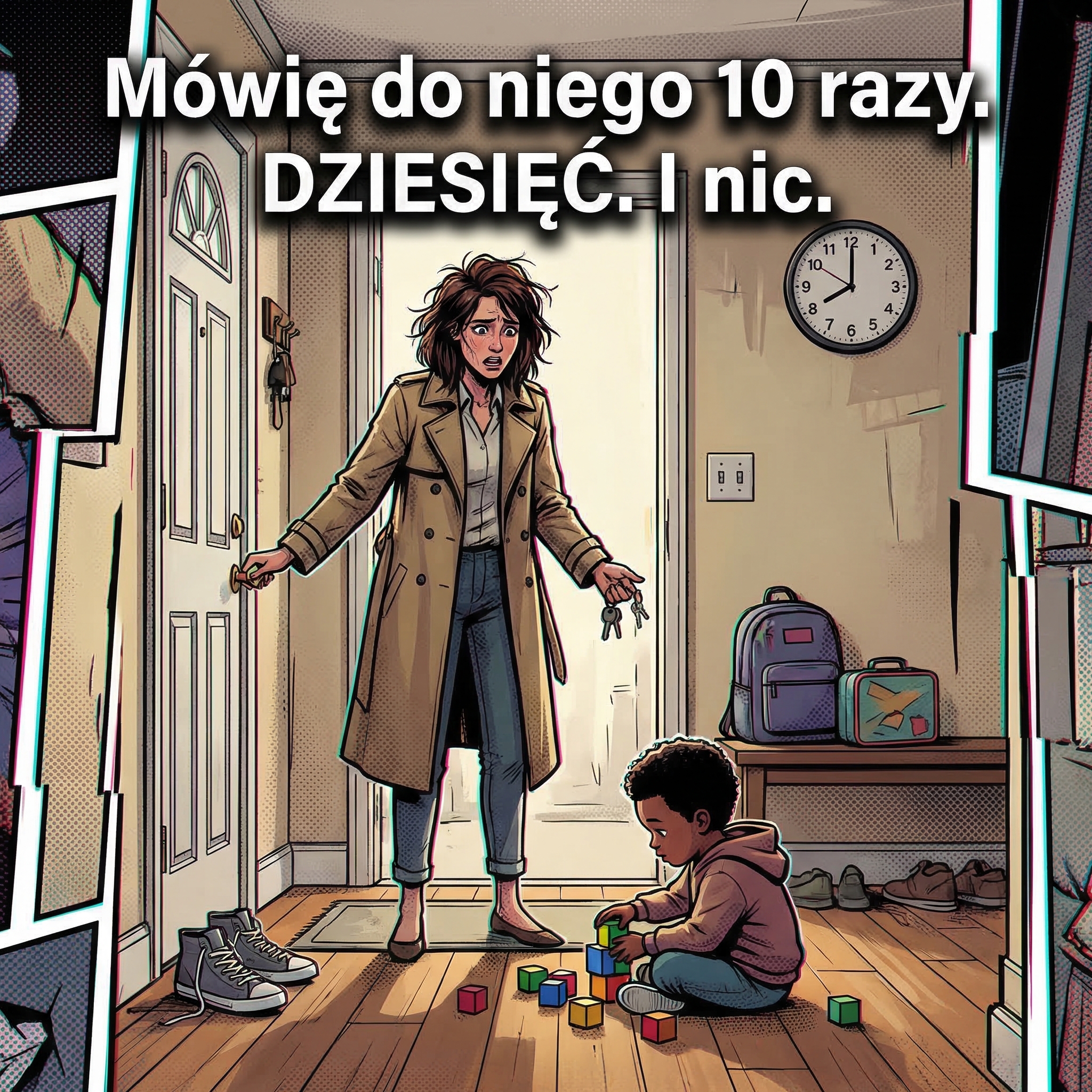 Między nami Facebook ad