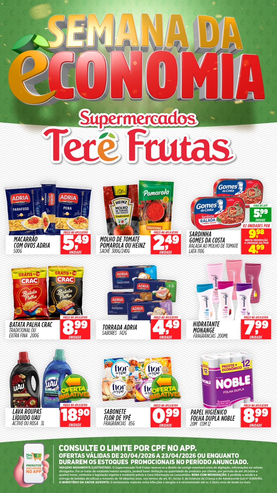 Super Terê Frutas Guapimirim Facebook ad
