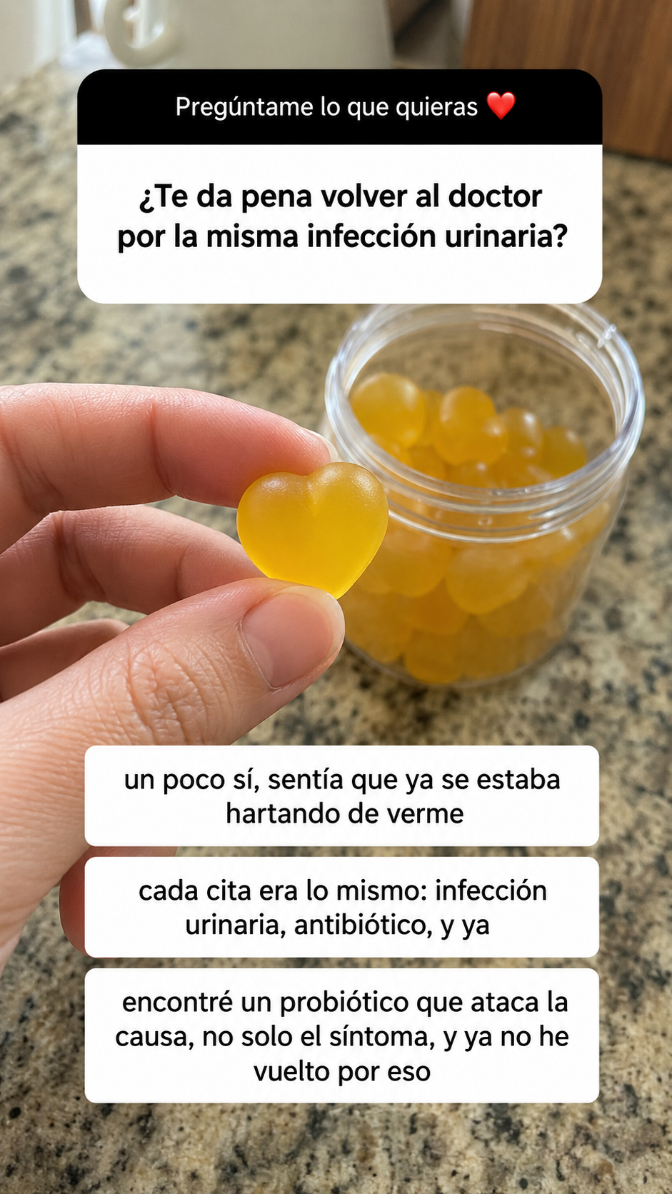 BoltMarts Facebook ad: Rompe el ciclo de infección y antibiótico