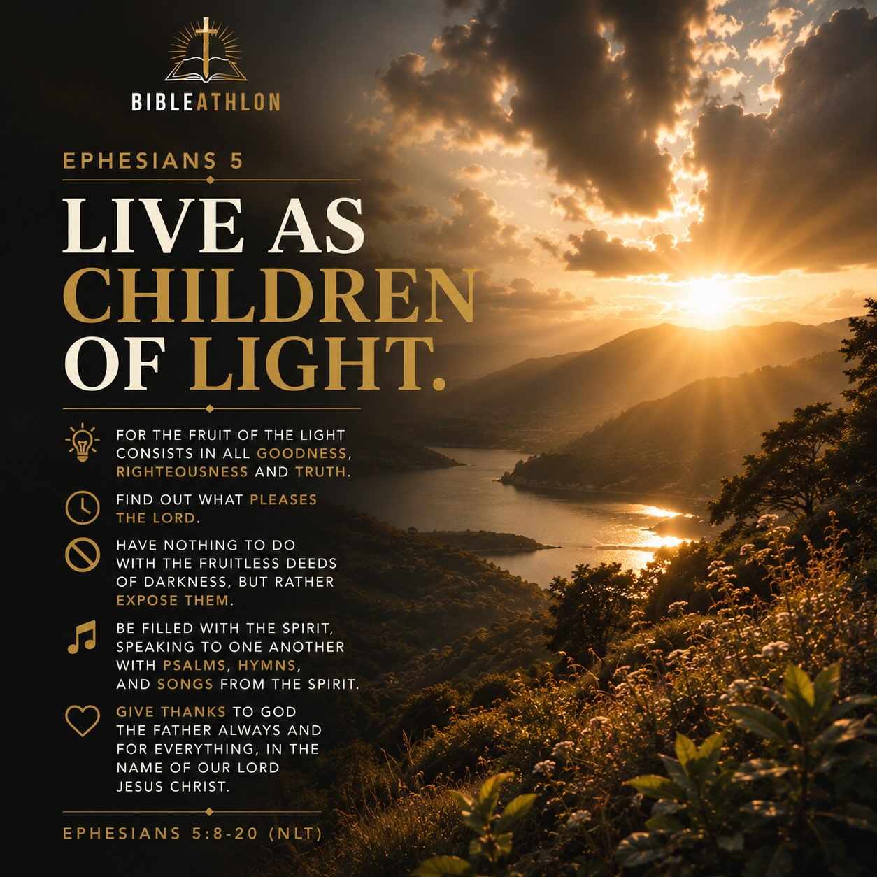 Bibleathlon Facebook ad: Ephesians 5