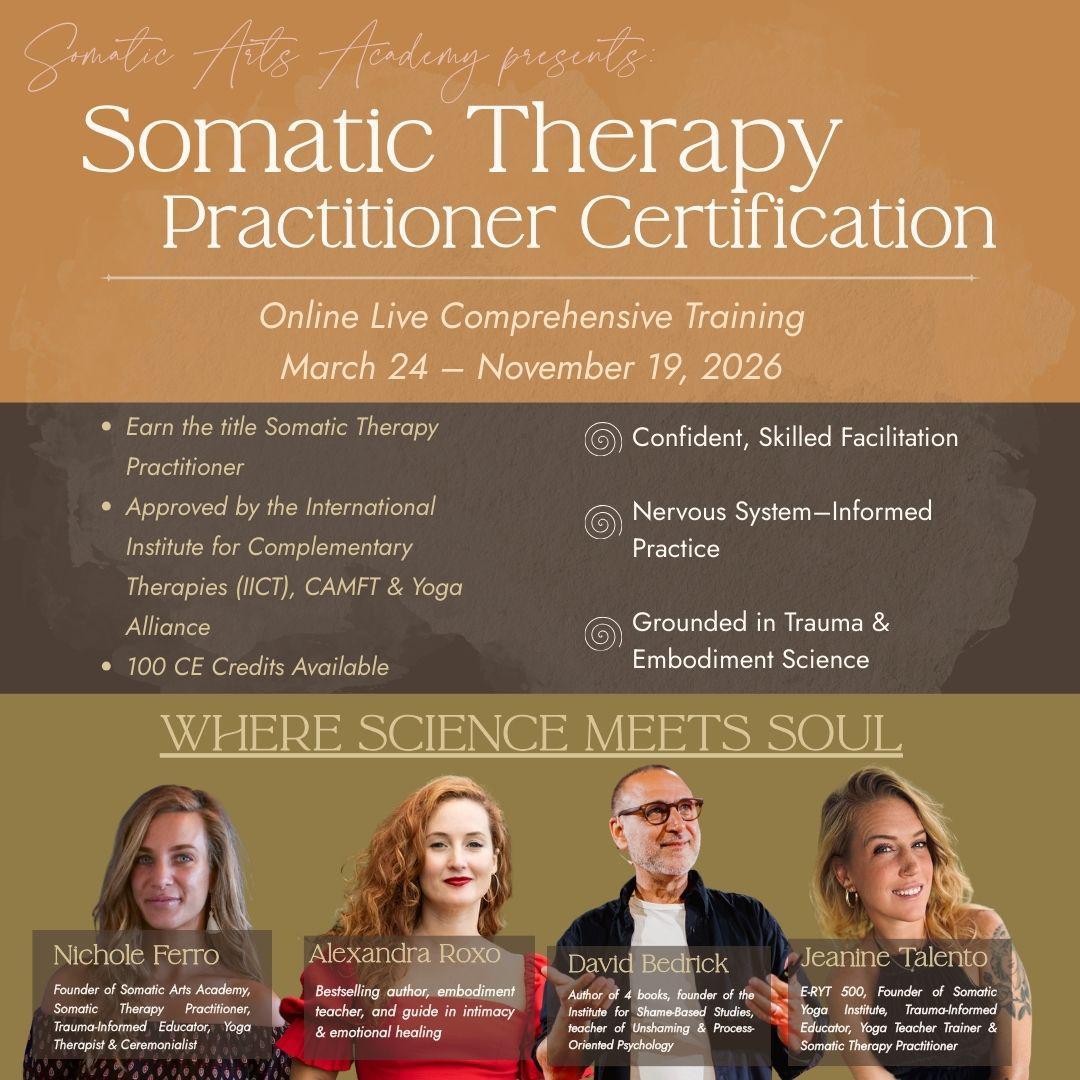 Somatic Arts Academy Facebook ad